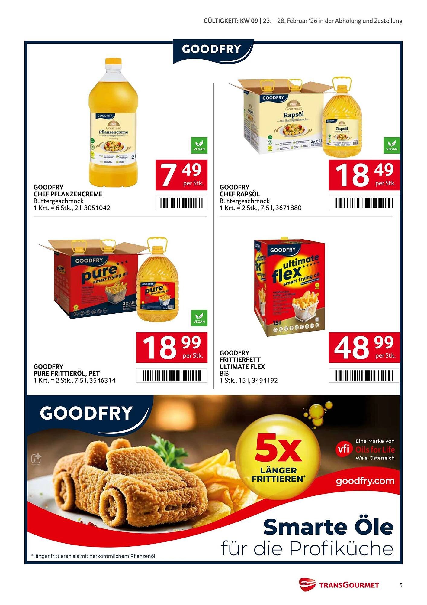 Transgourmet Flugblatt