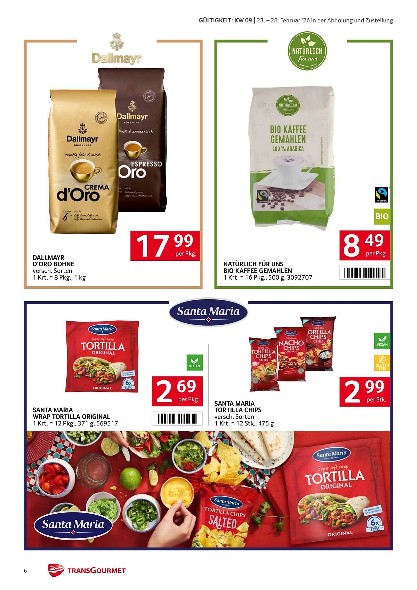 Transgourmet Flugblatt