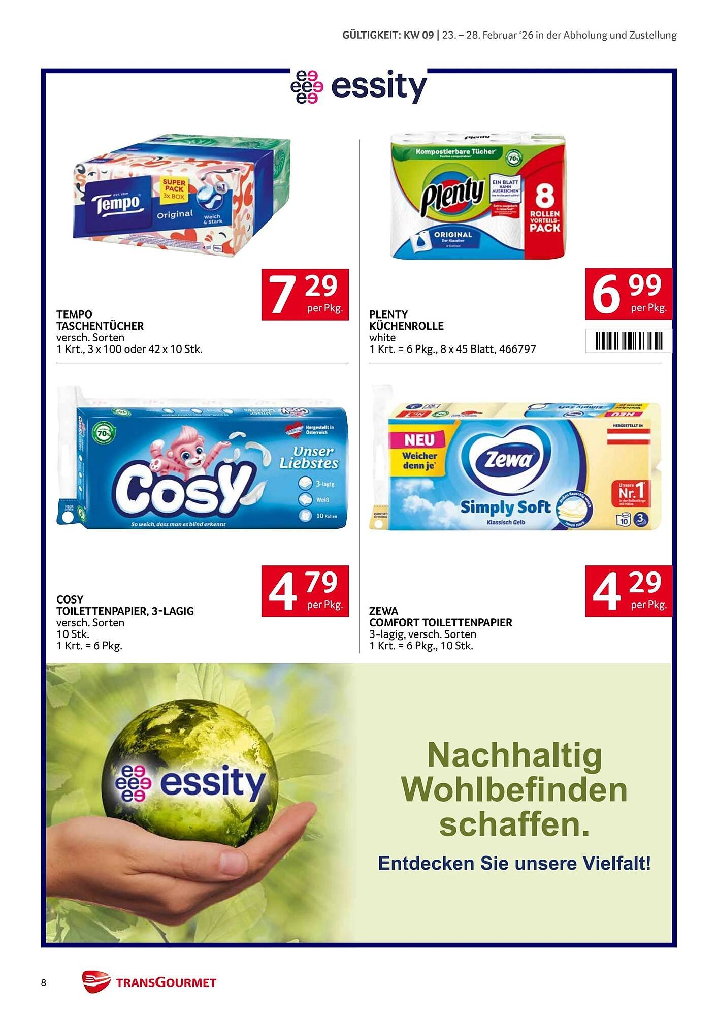 Transgourmet Flugblatt