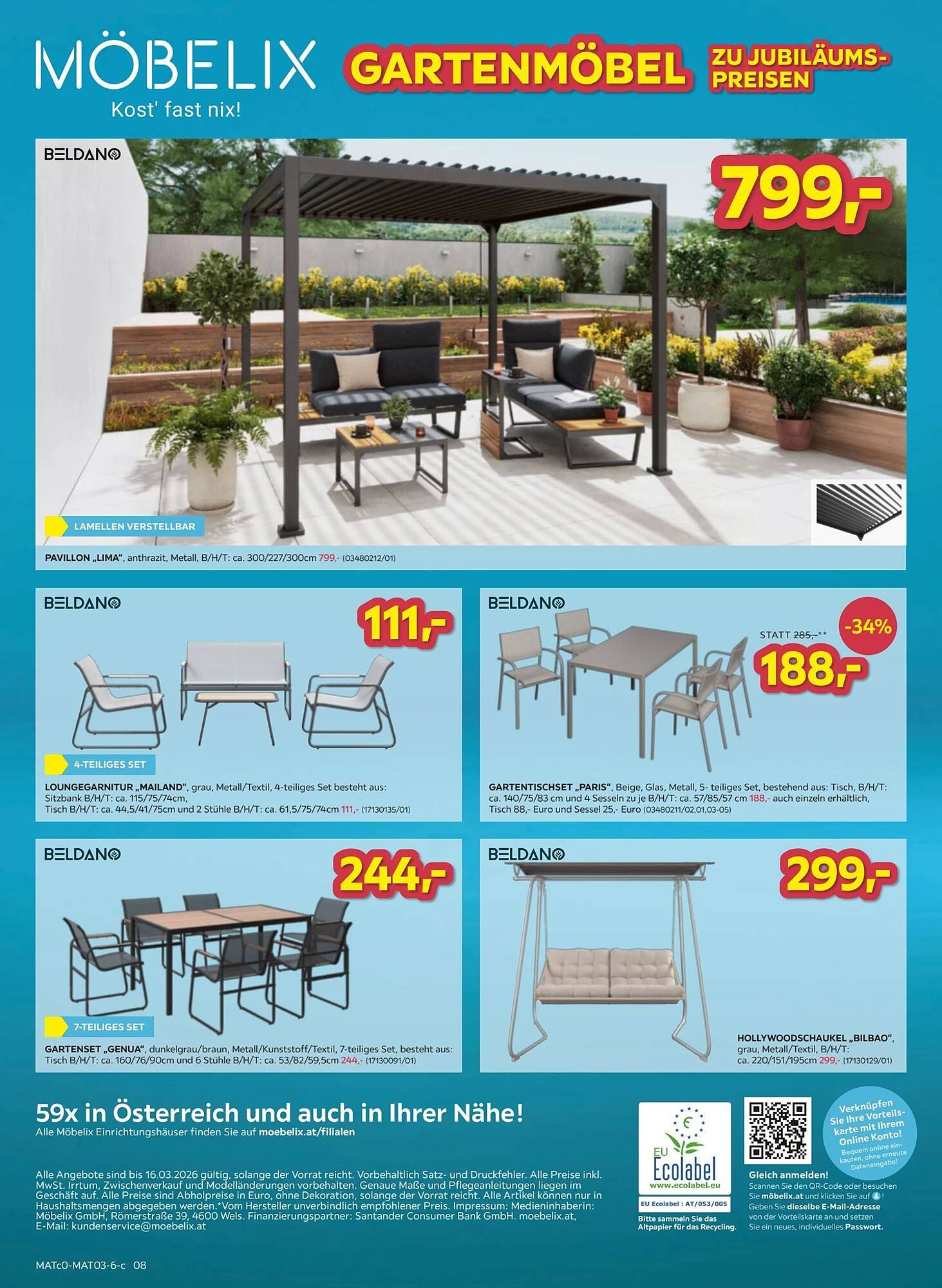 Möbelix Prospekt (2026-03-10 - 2026-03-17) | 16