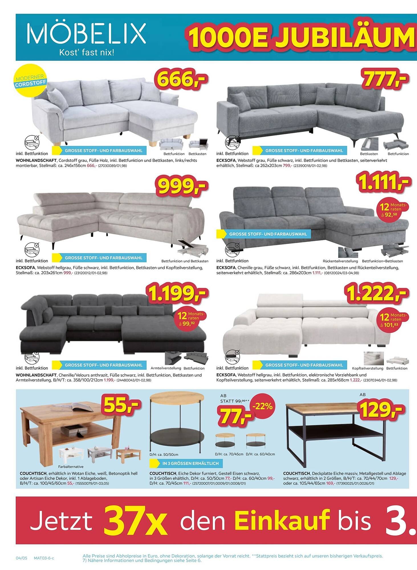 Möbelix Prospekt (2026-03-10 - 2026-03-17) | 4