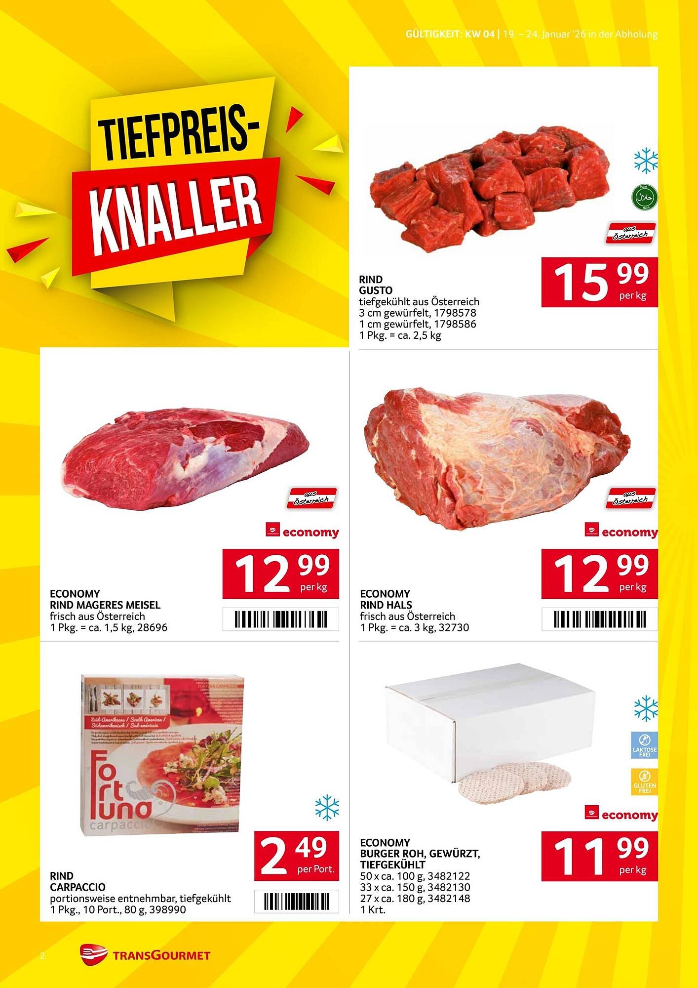 Transgourmet Flugblatt