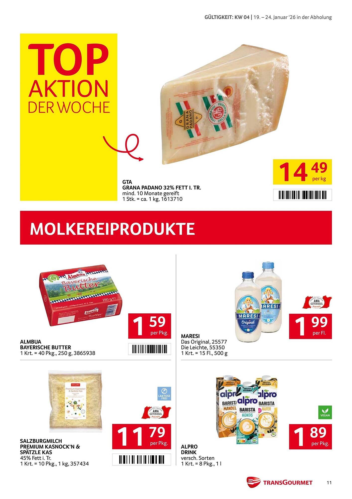 Transgourmet Flugblatt