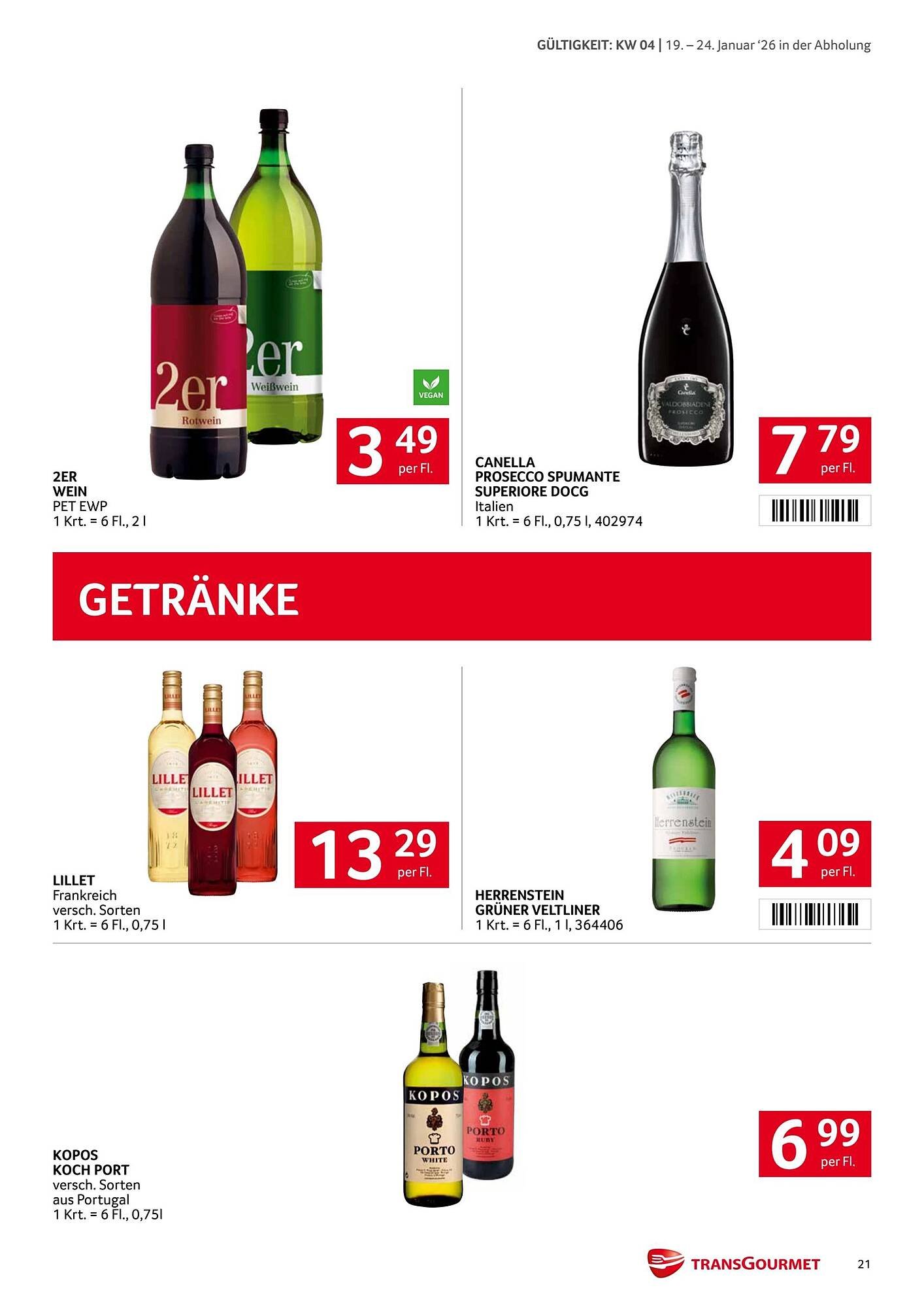 Transgourmet Flugblatt