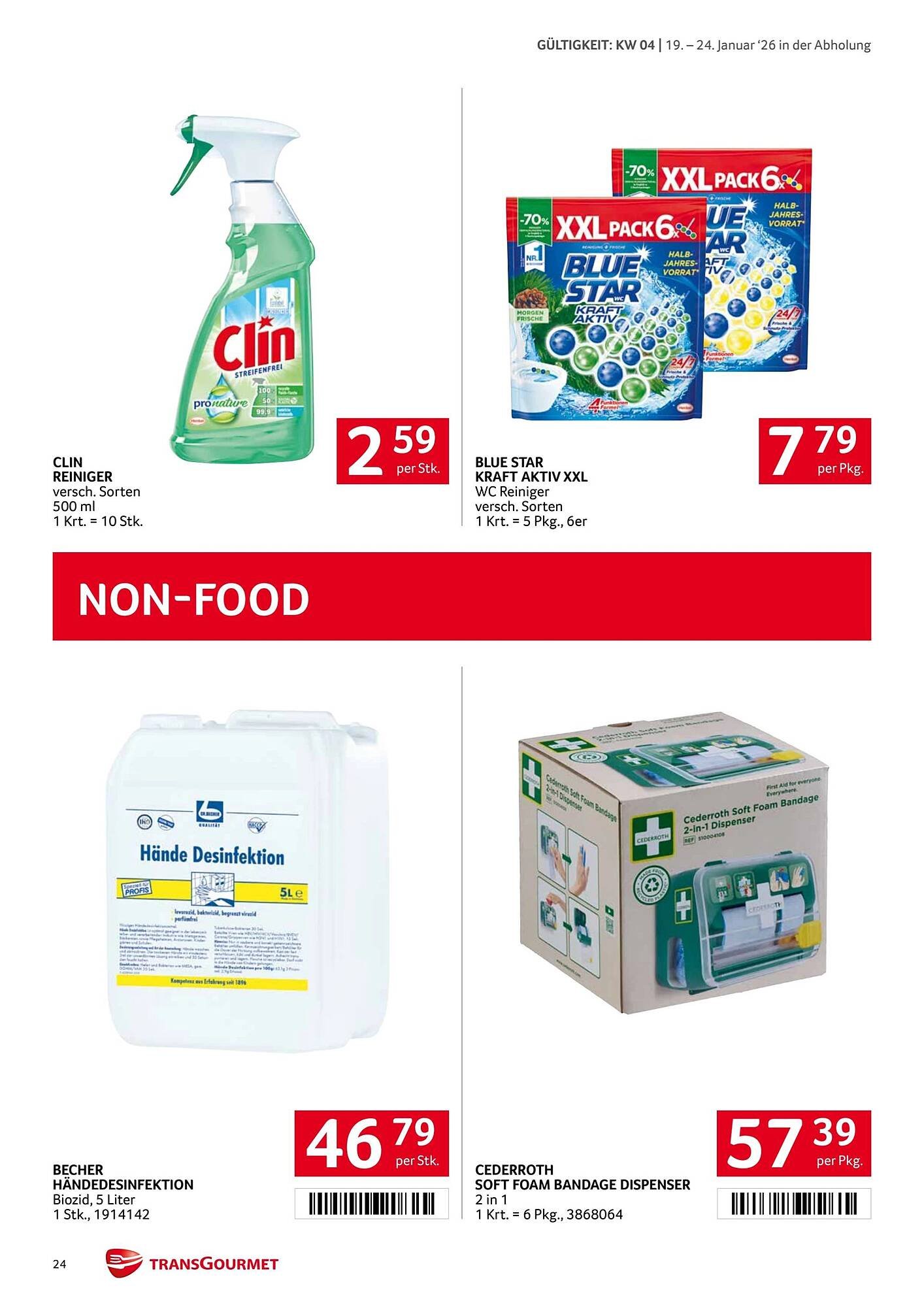 Transgourmet Flugblatt