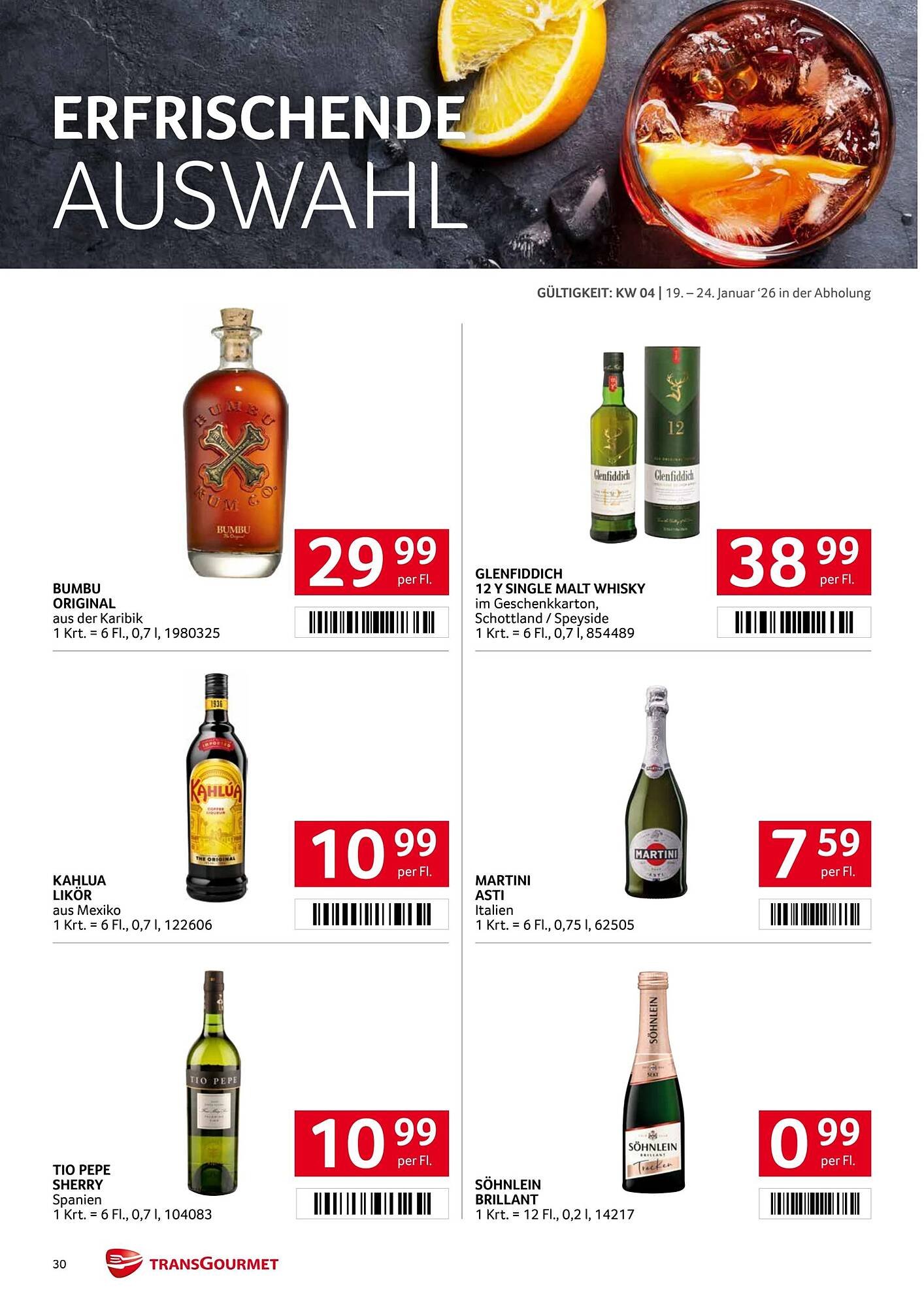 Transgourmet Flugblatt