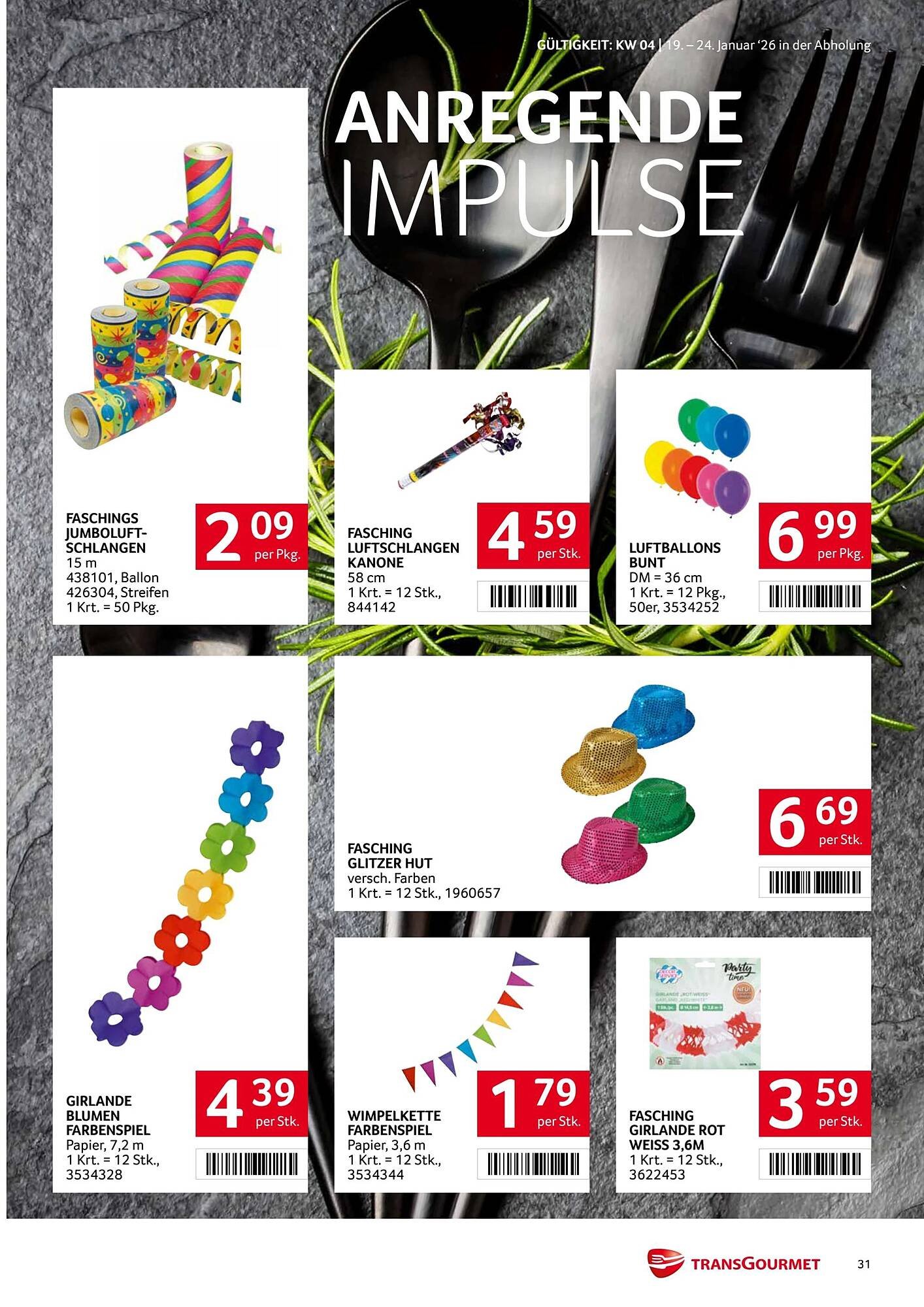 Transgourmet Flugblatt