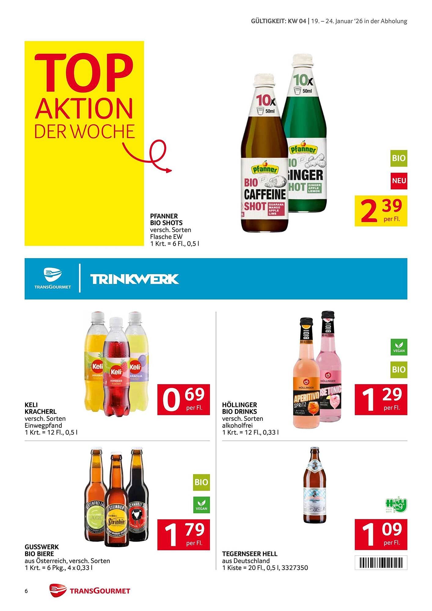 Transgourmet Flugblatt