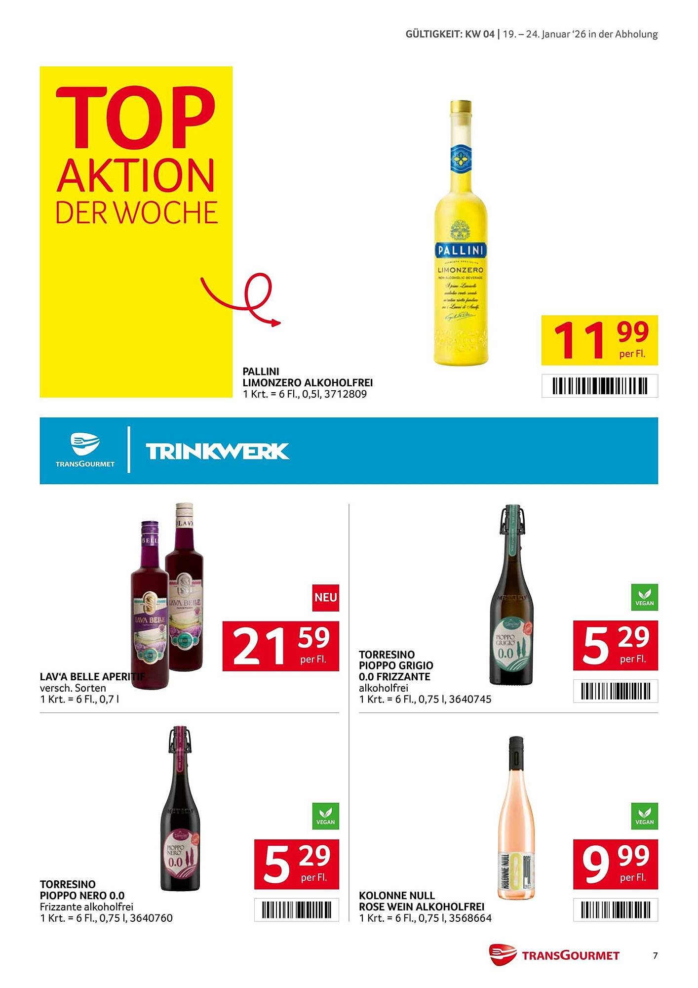 Transgourmet Flugblatt