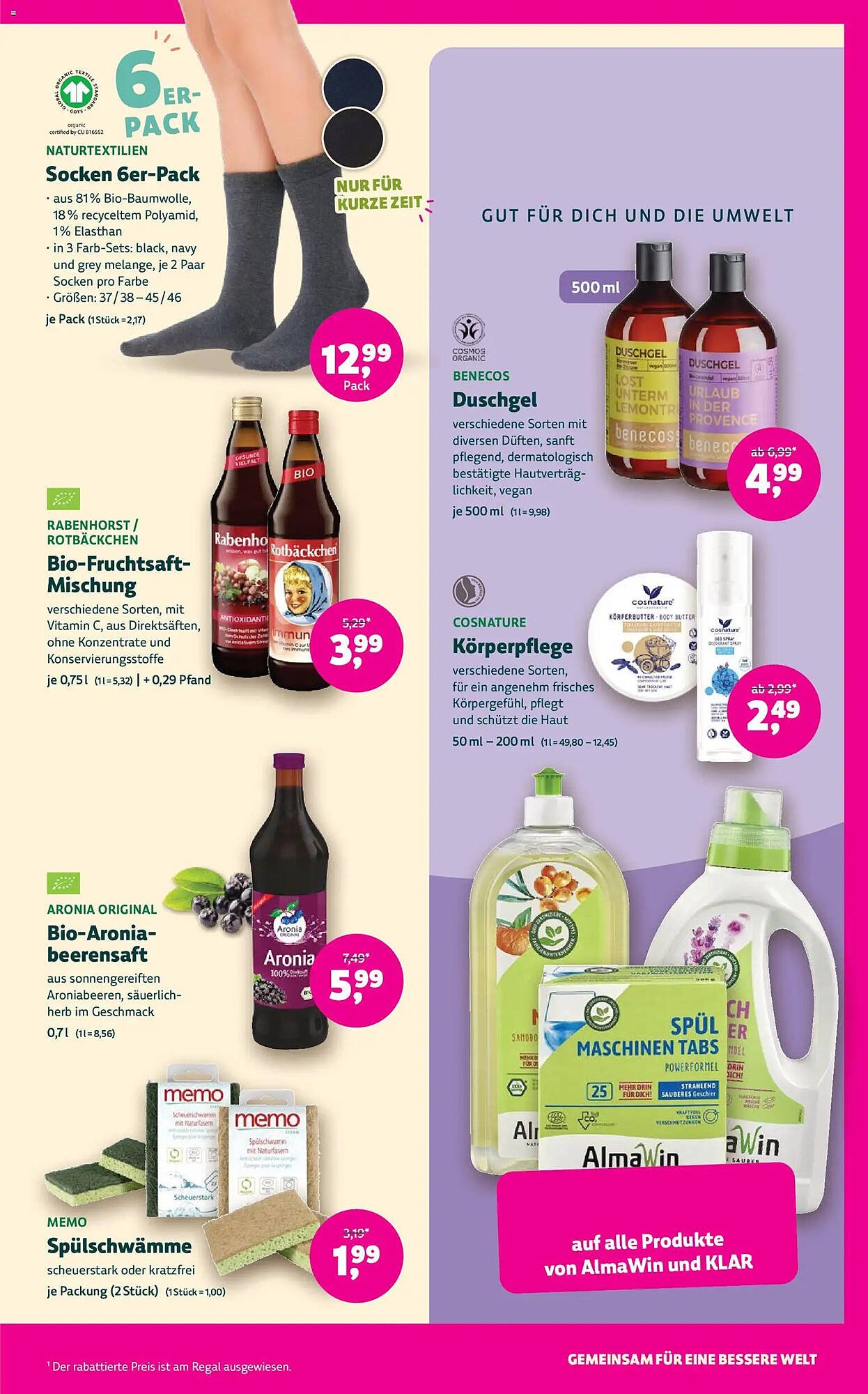 Denn's Biomarkt Flugblatt