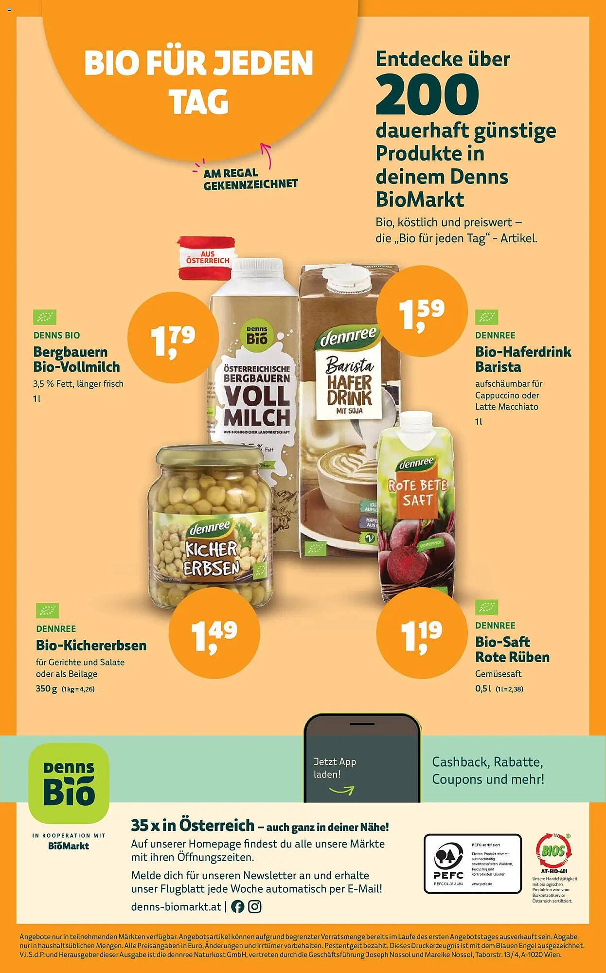 Denn's Biomarkt Flugblatt