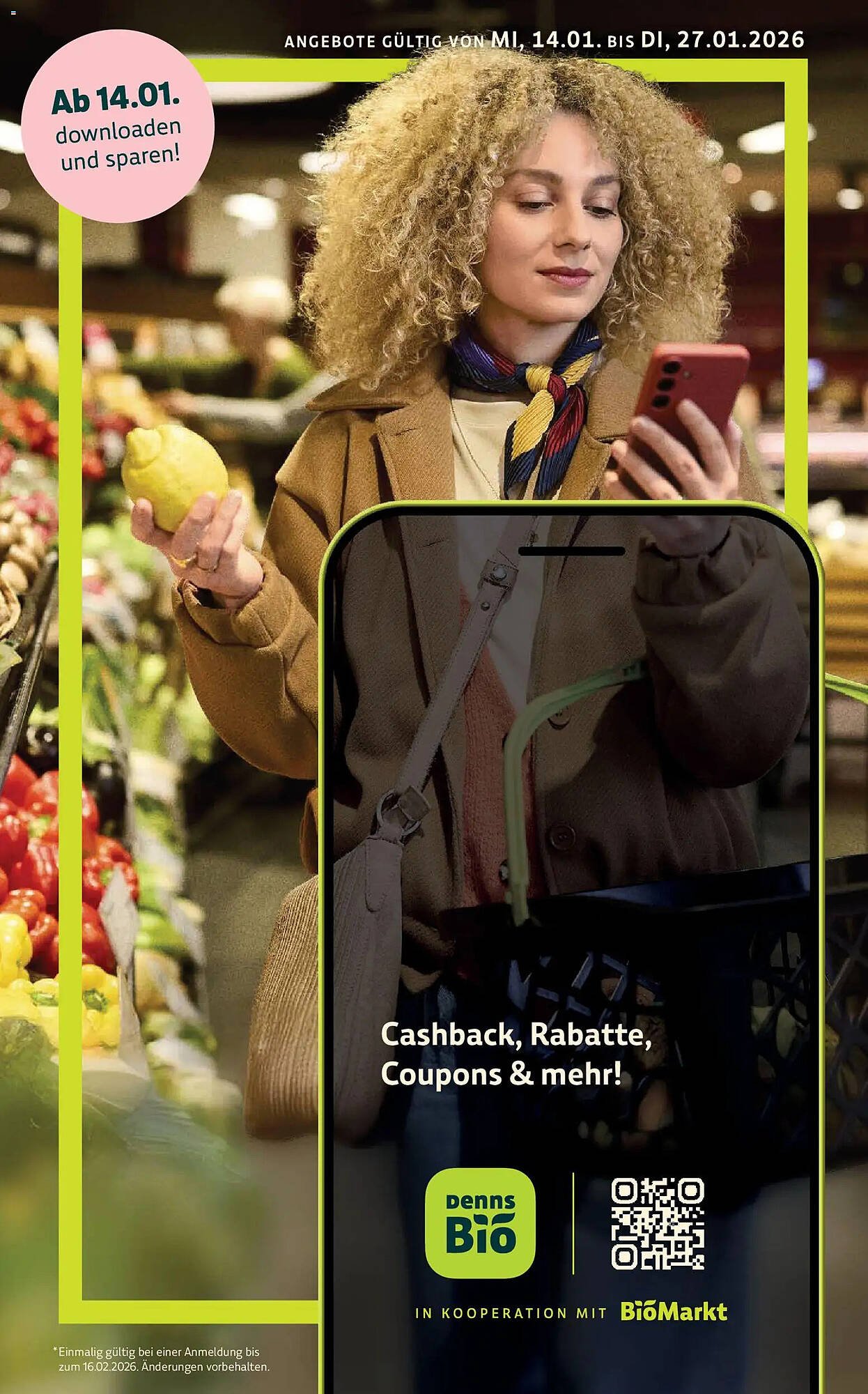 Denn's Biomarkt Flugblatt