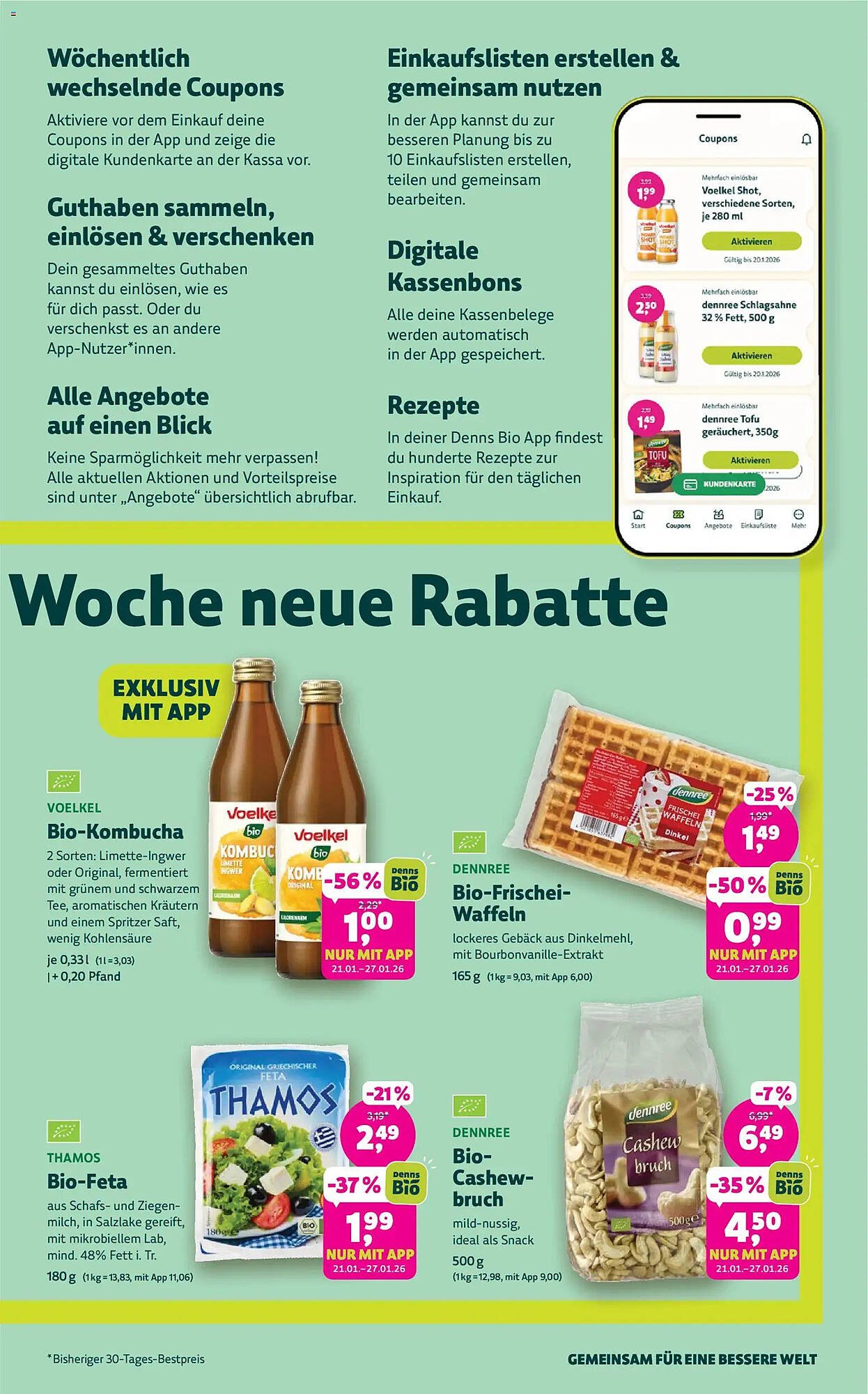 Denn's Biomarkt Flugblatt