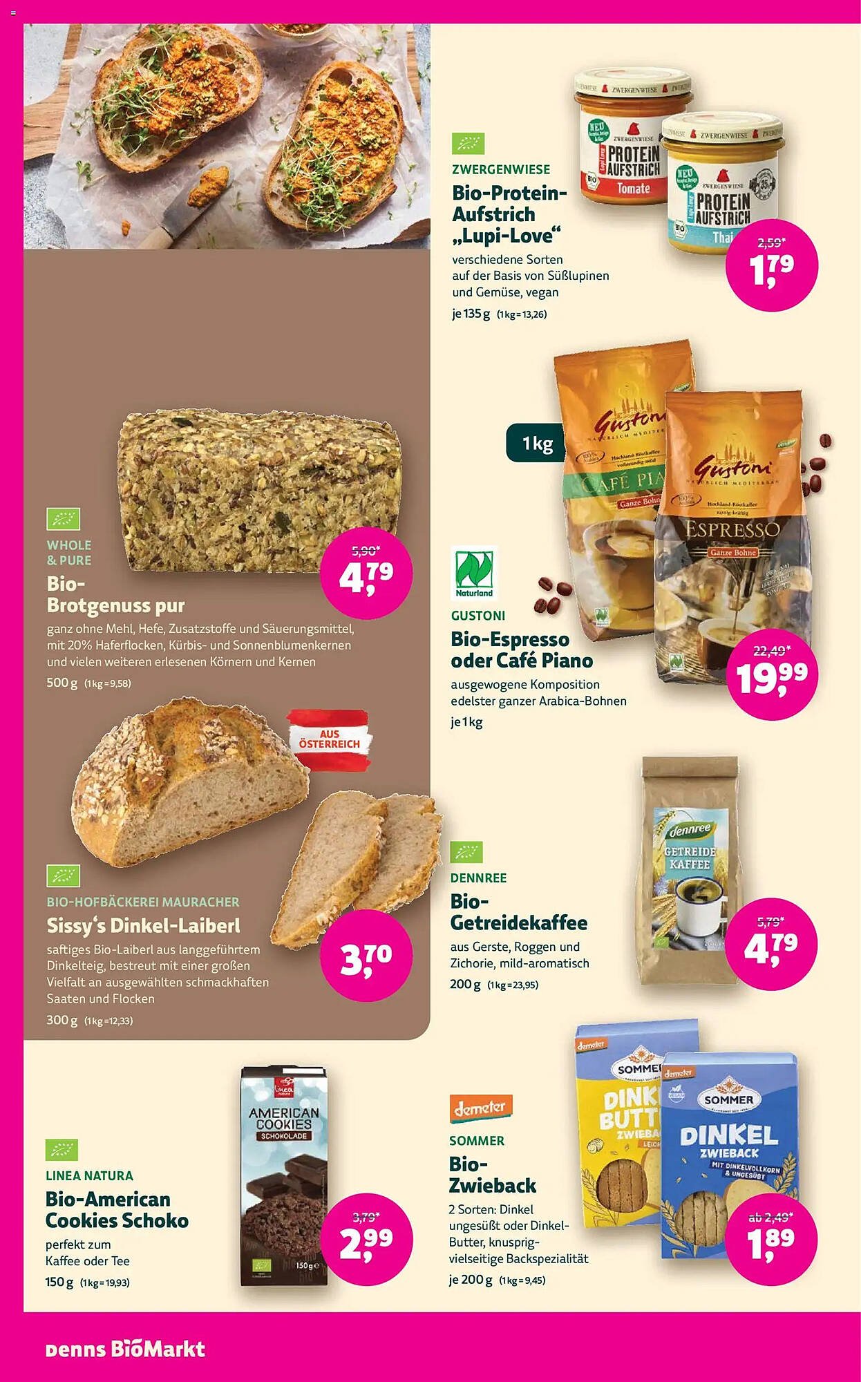 Denn's Biomarkt Flugblatt