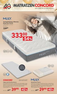 Matratzen Concord Prospekt