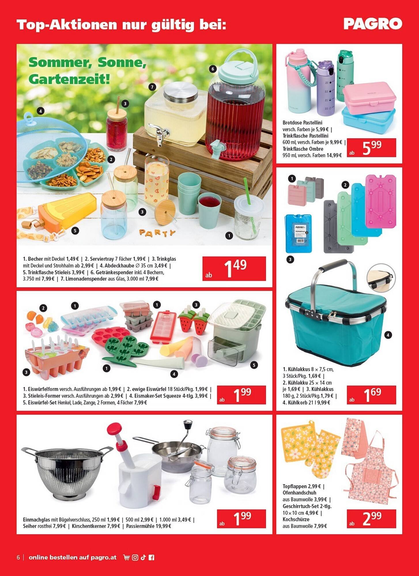 Pagro Diskont Flugblatt