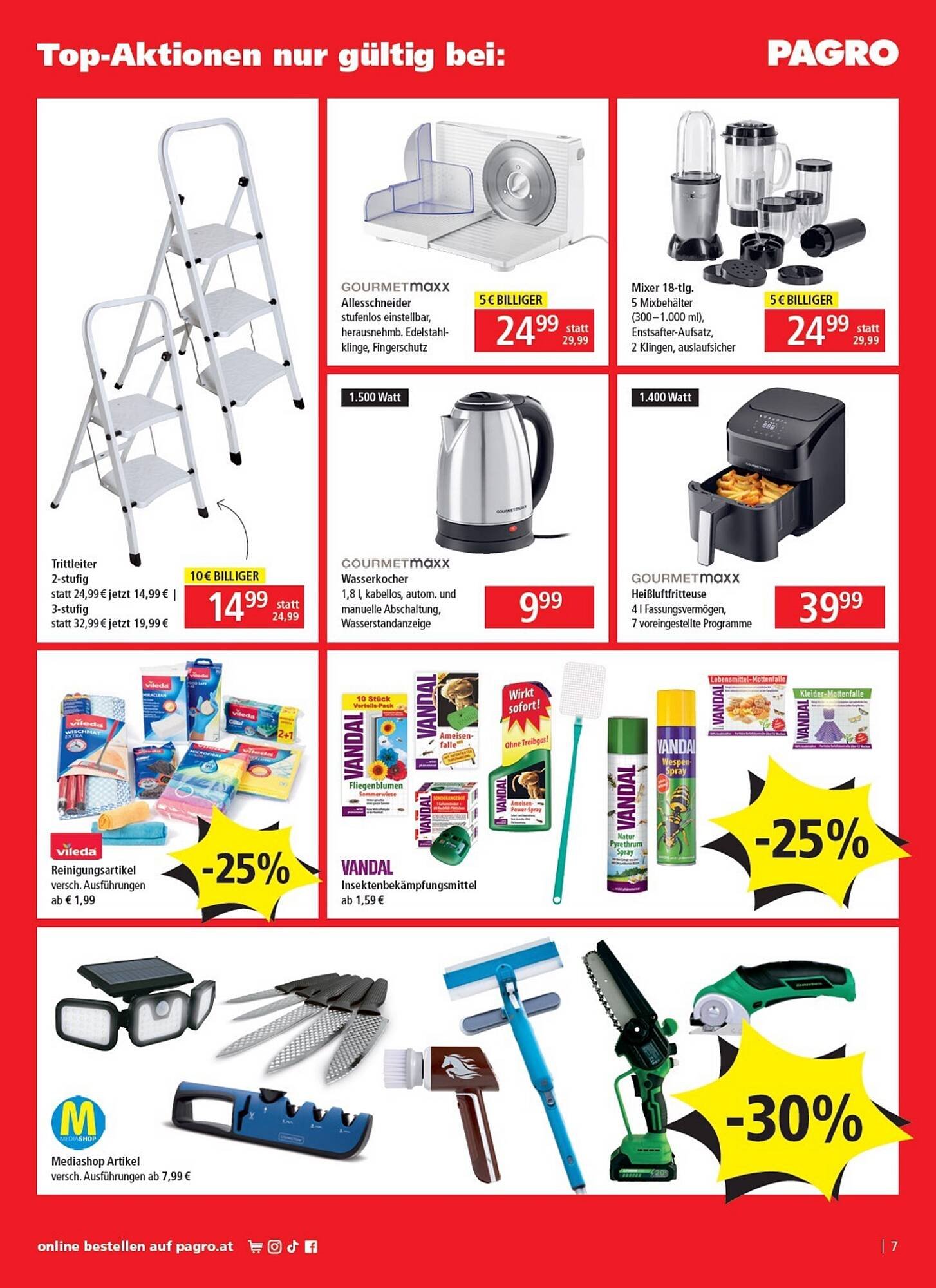Pagro Diskont Flugblatt