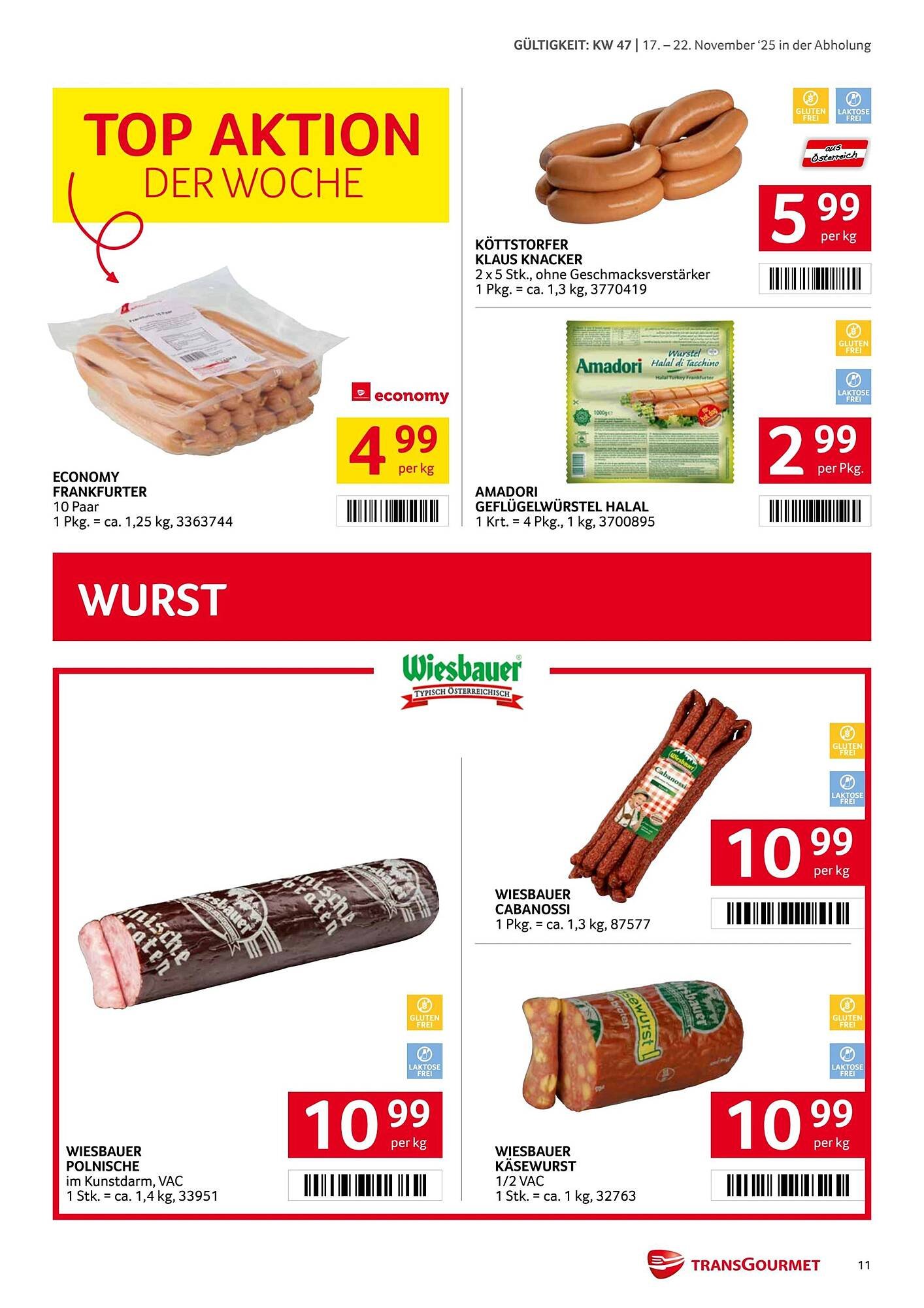 Transgourmet Flugblatt