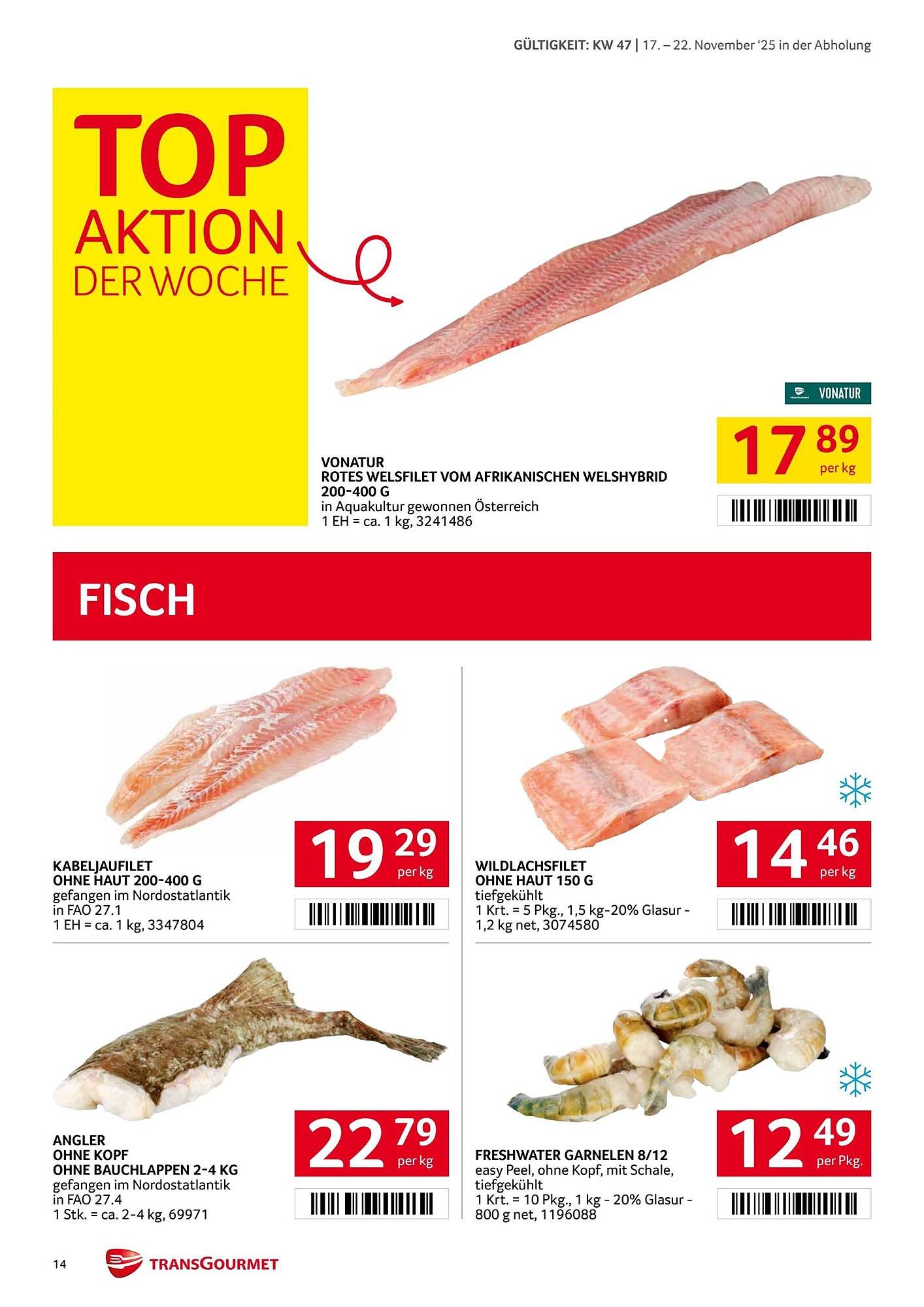 Transgourmet Flugblatt