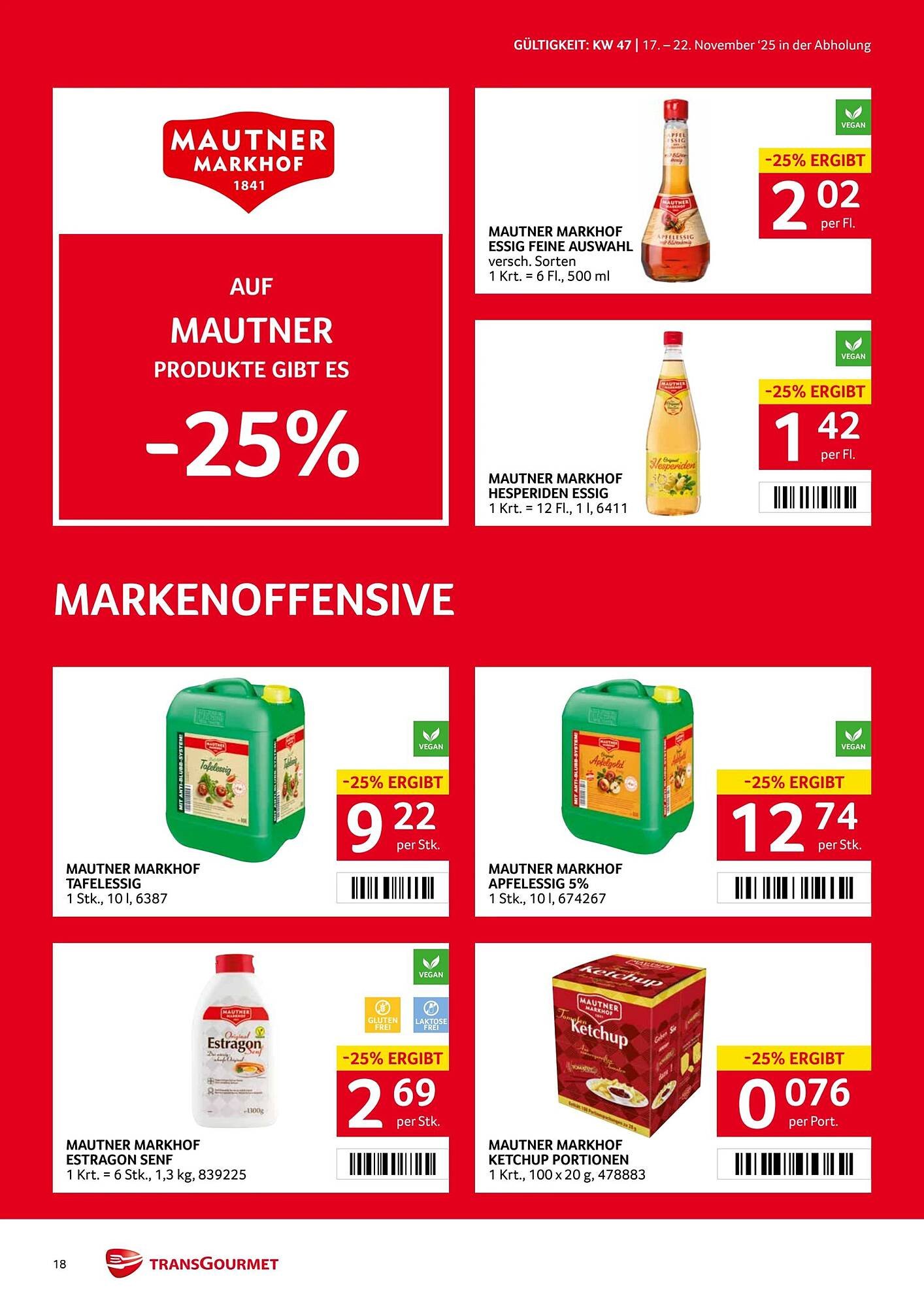 Transgourmet Flugblatt