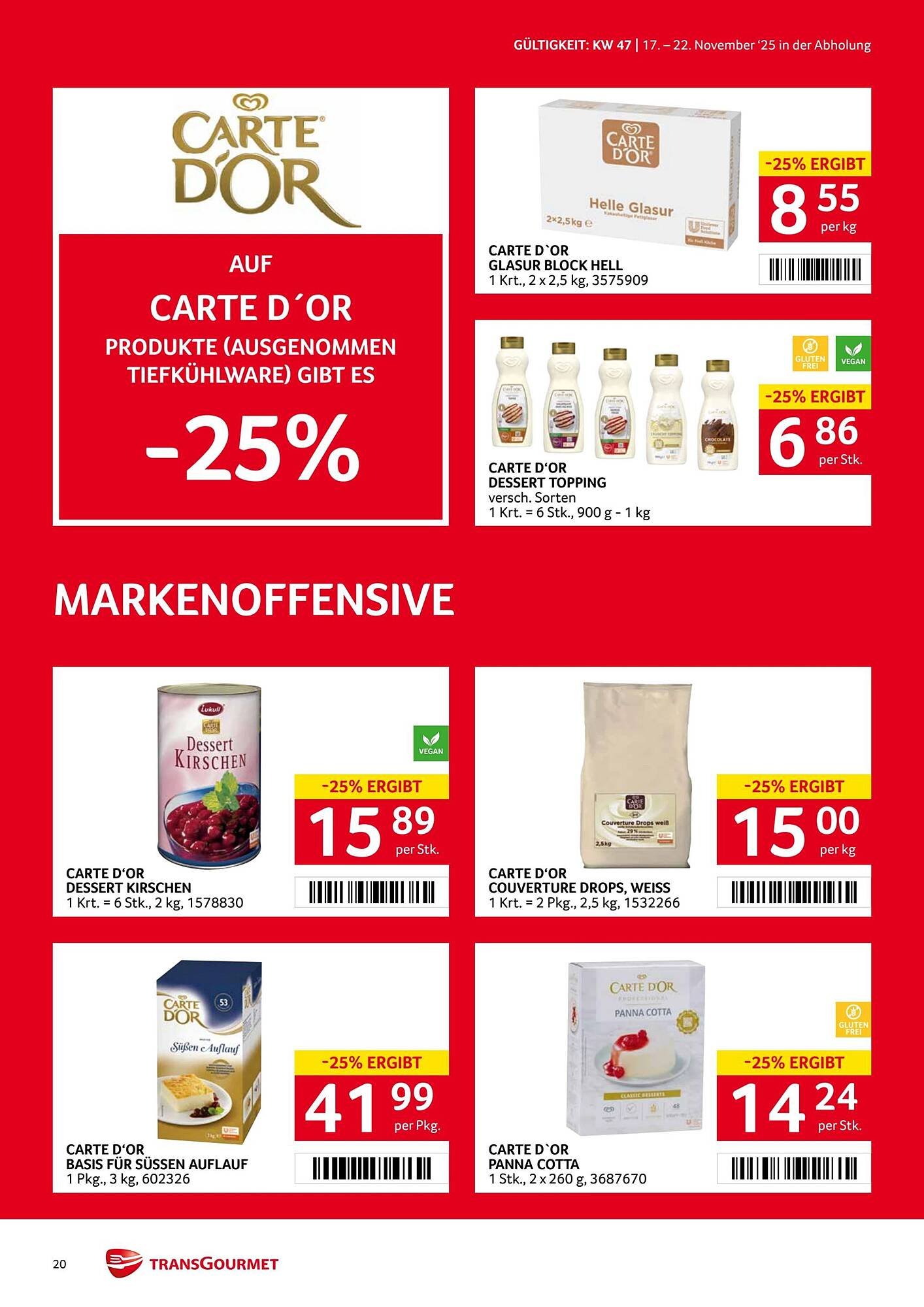 Transgourmet Flugblatt