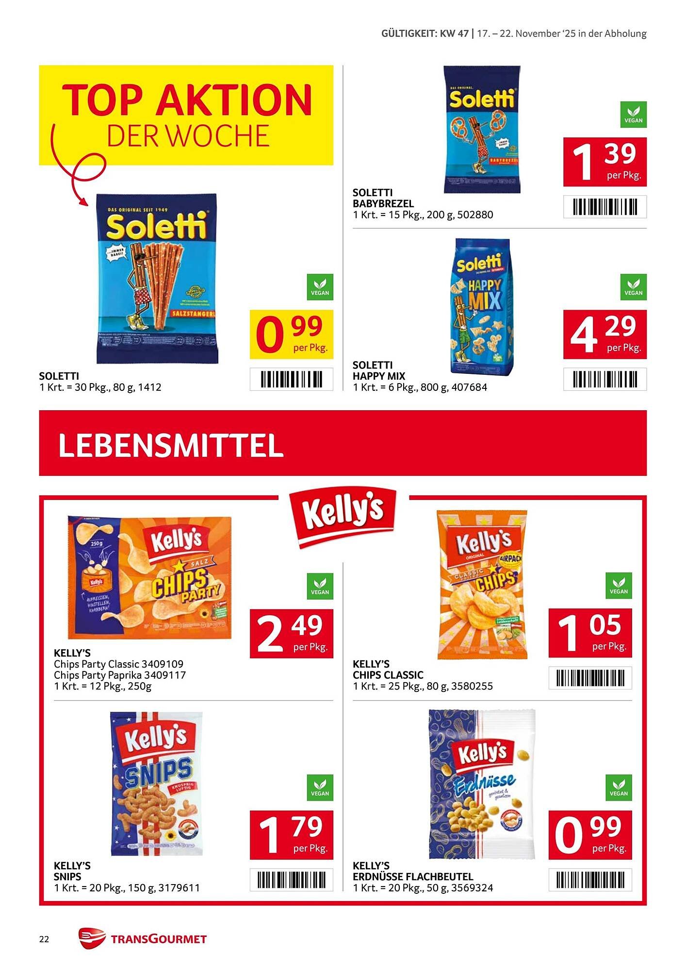 Transgourmet Flugblatt