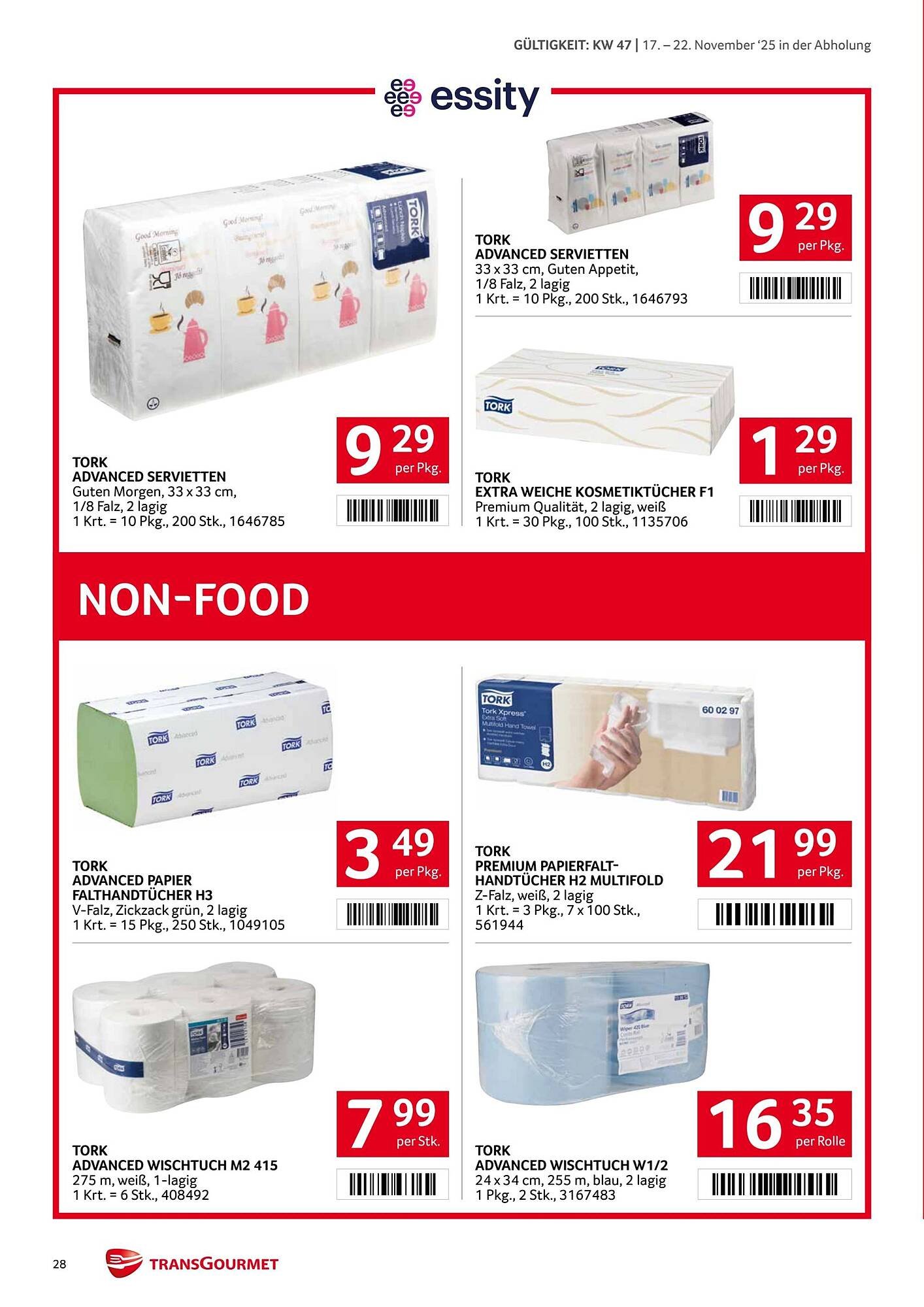 Transgourmet Flugblatt