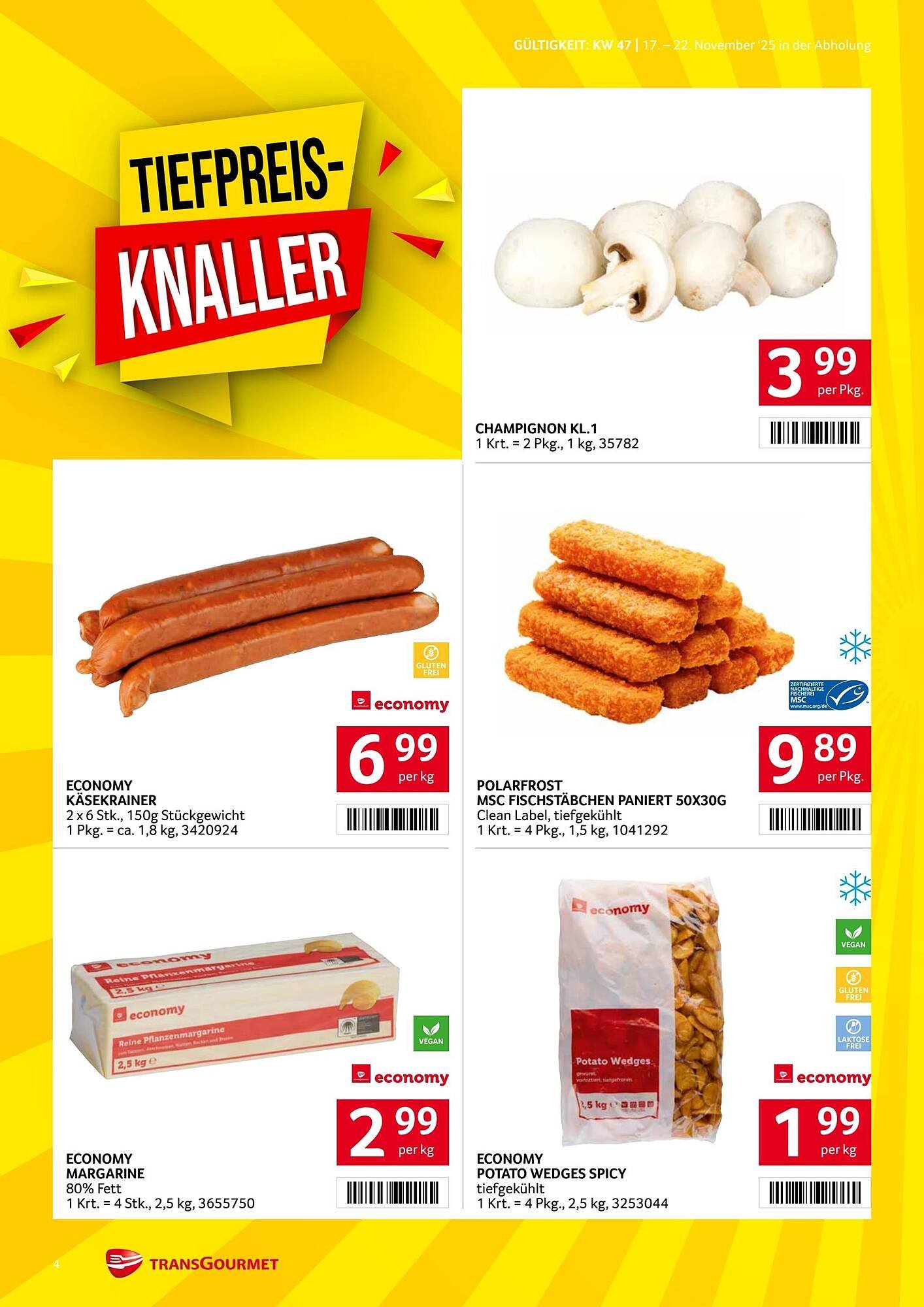 Transgourmet Flugblatt