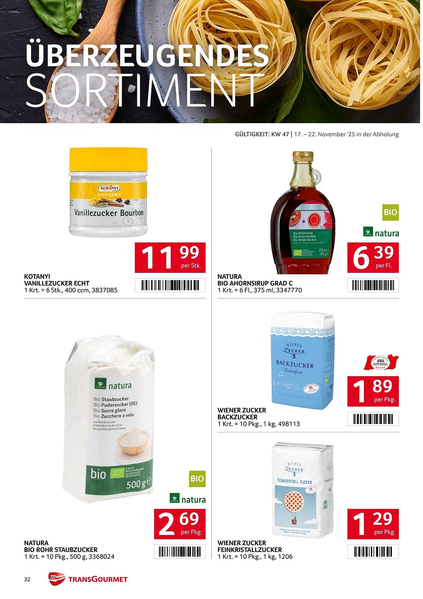 Transgourmet Flugblatt