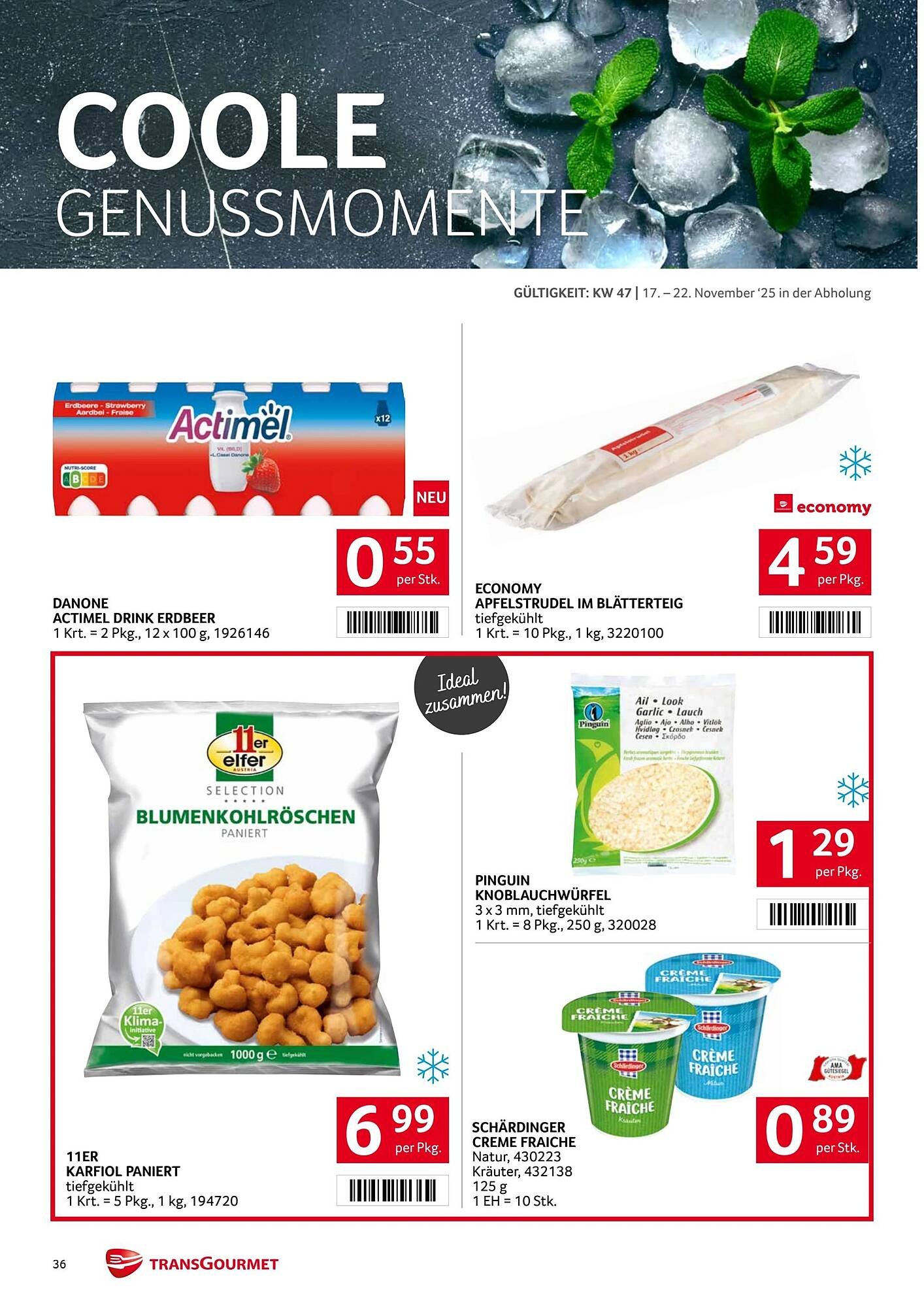 Transgourmet Flugblatt