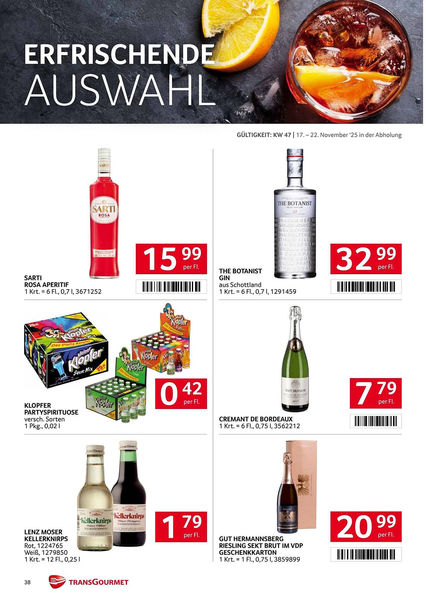 Transgourmet Flugblatt