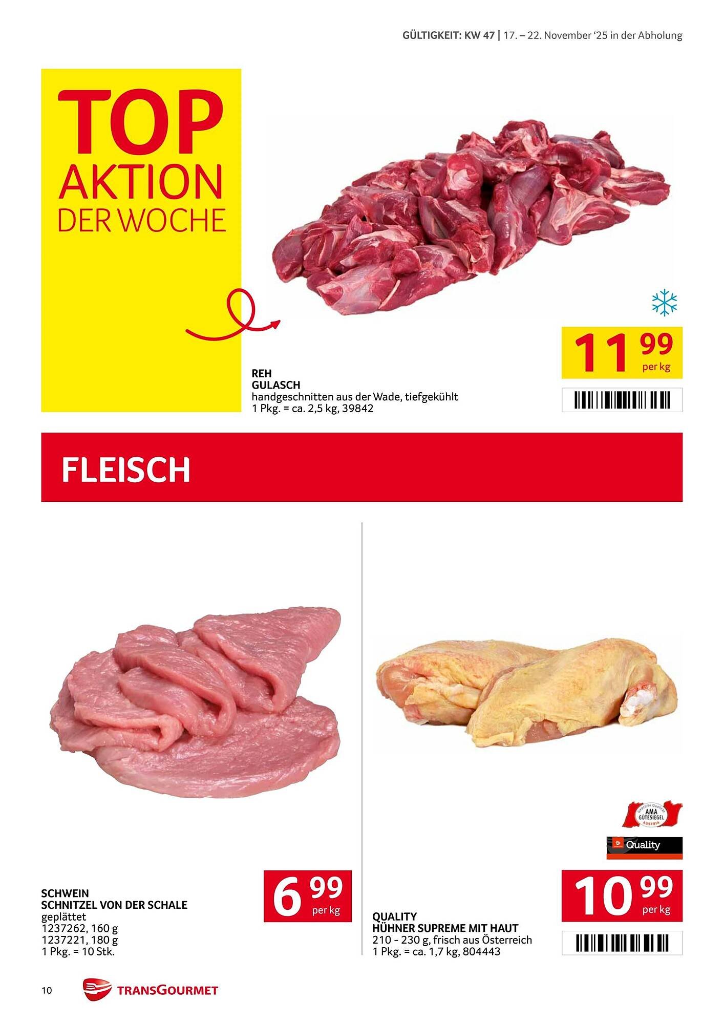 Transgourmet Flugblatt