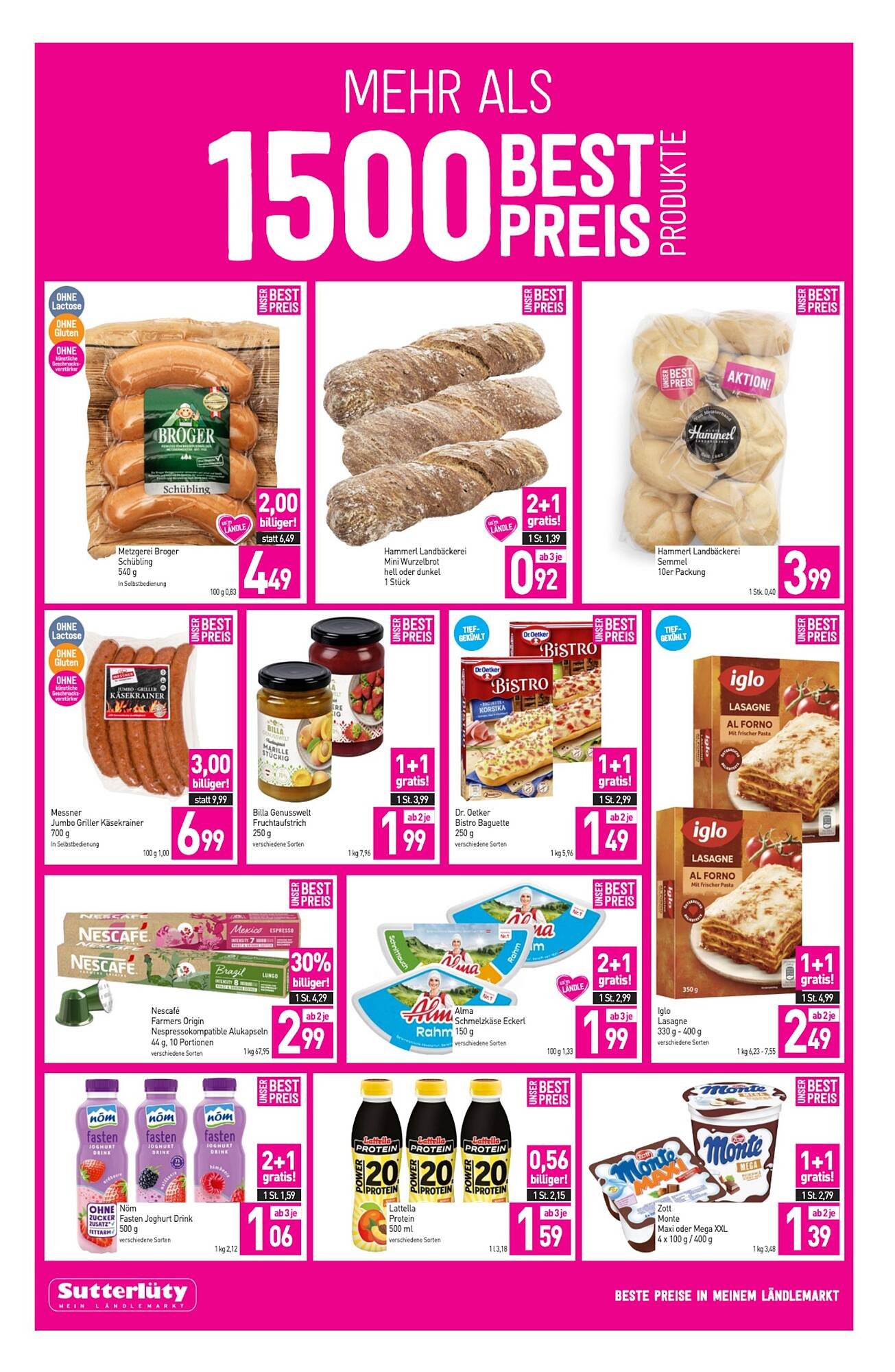 Sutterlüty Flugblatt