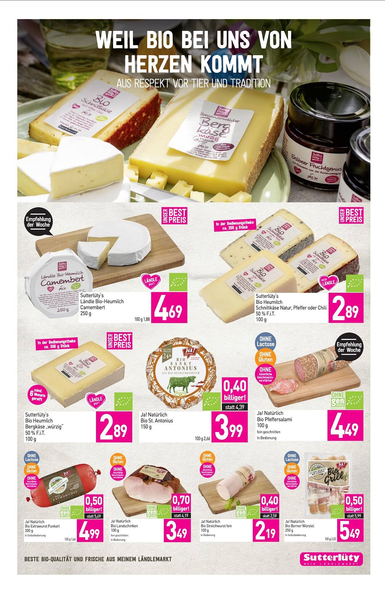 Sutterlüty Flugblatt