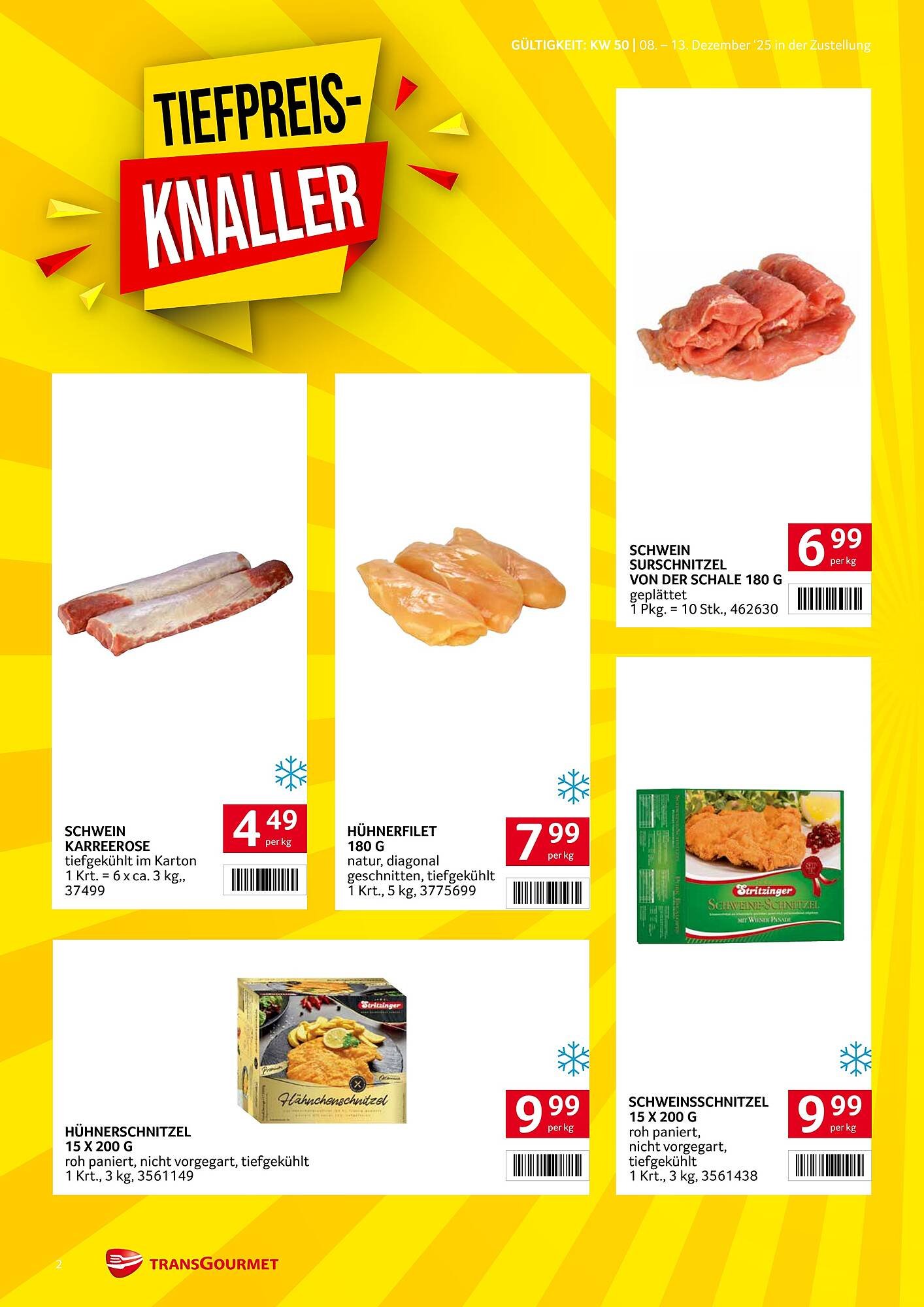 Transgourmet Flugblatt