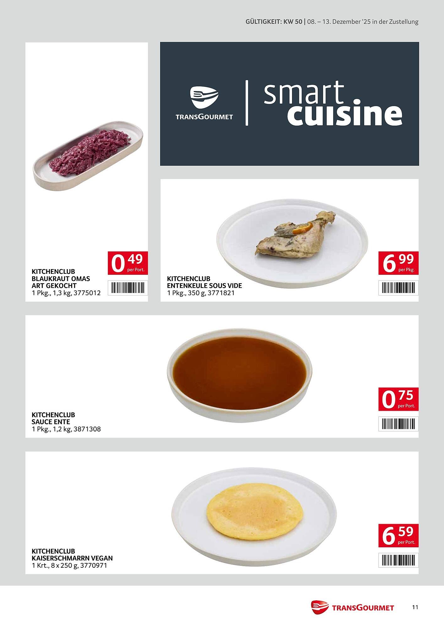 Transgourmet Flugblatt