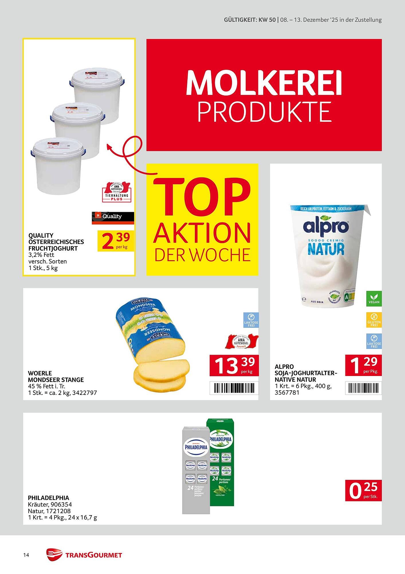 Transgourmet Flugblatt