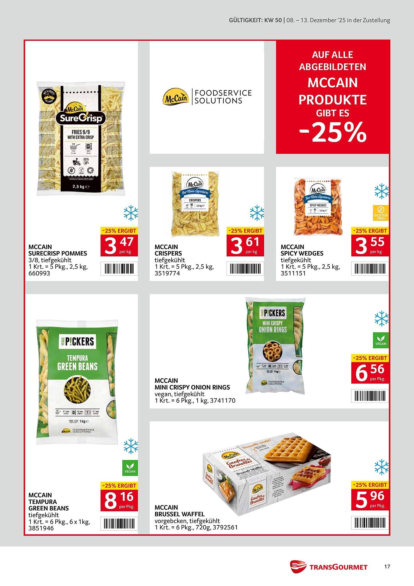 Transgourmet Flugblatt