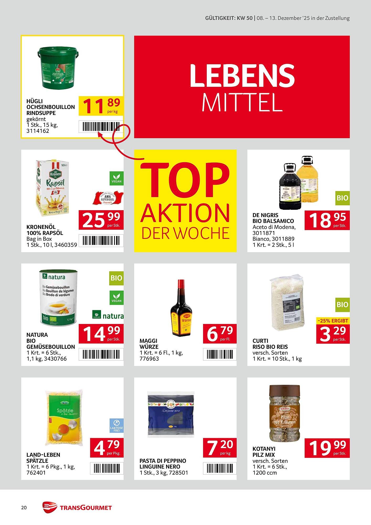 Transgourmet Flugblatt