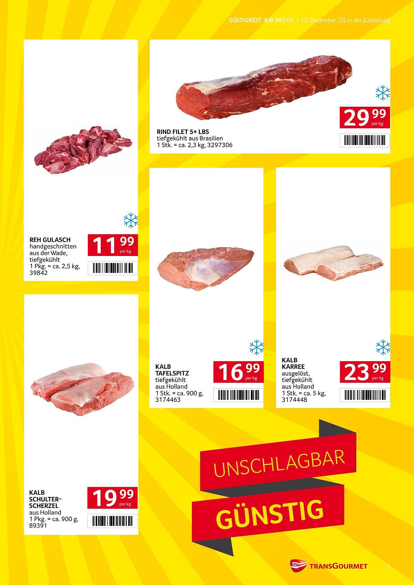 Transgourmet Flugblatt