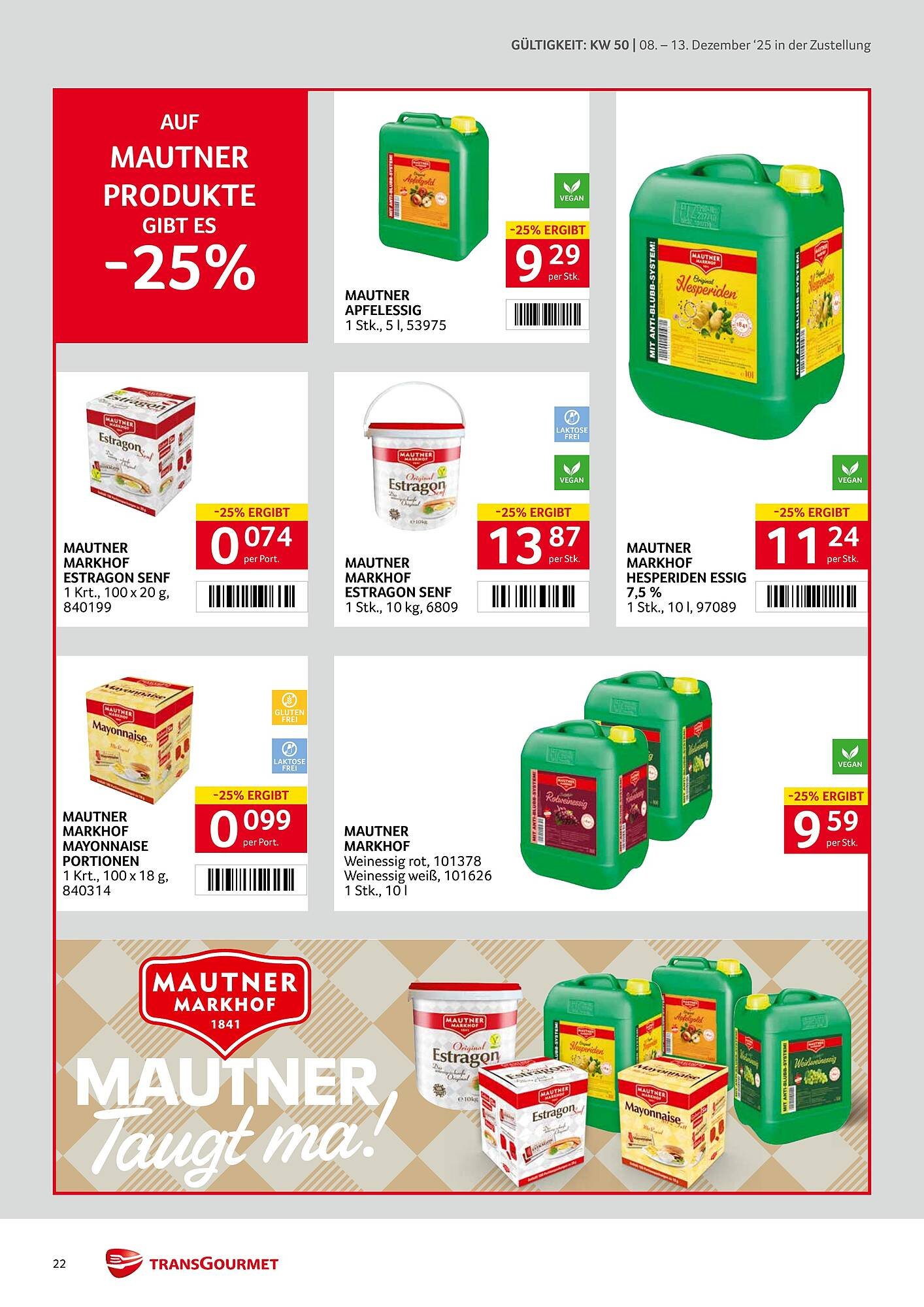 Transgourmet Flugblatt