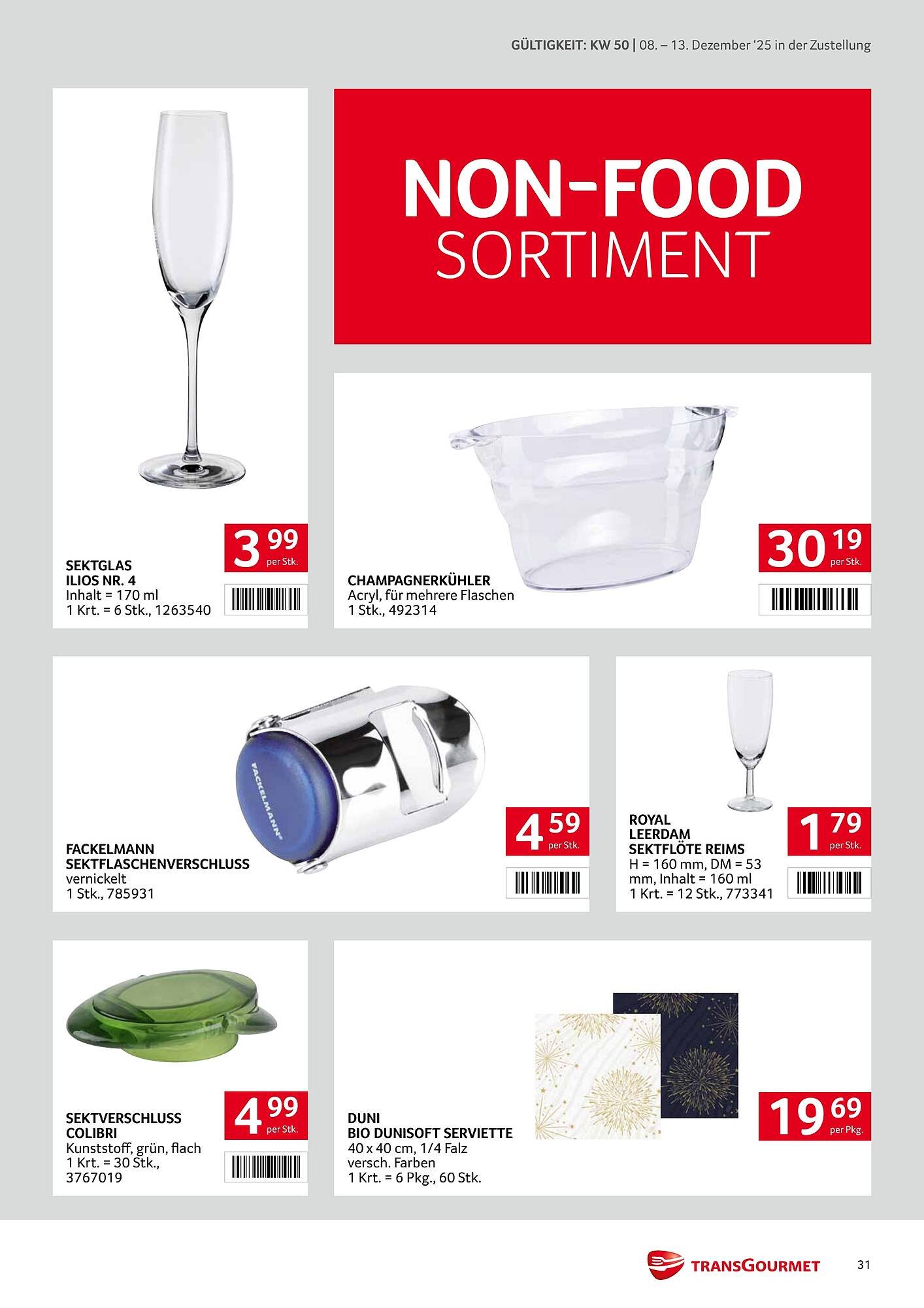 Transgourmet Flugblatt