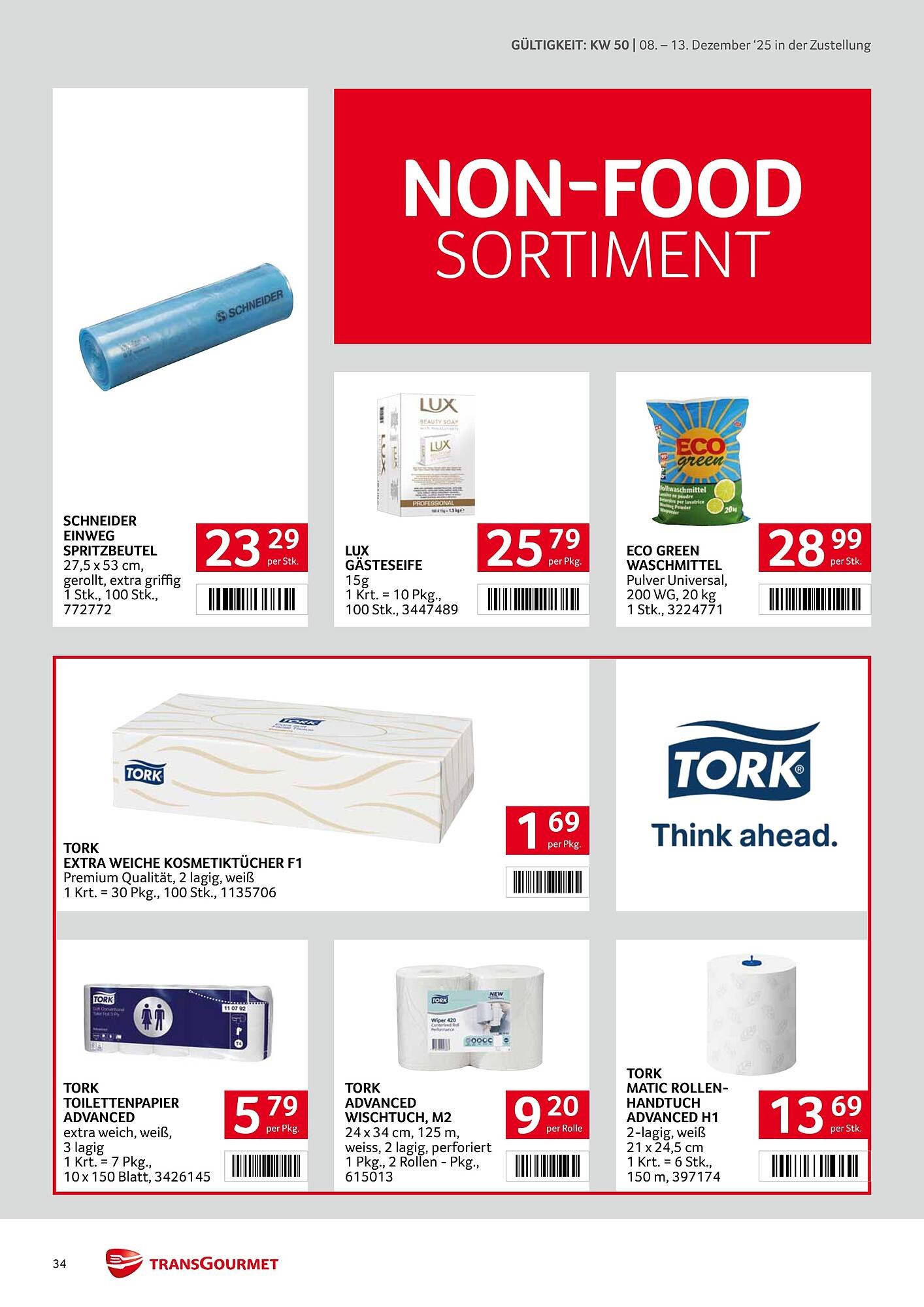 Transgourmet Flugblatt