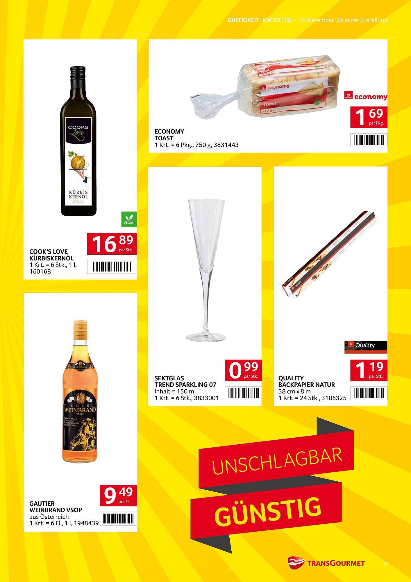 Transgourmet Flugblatt