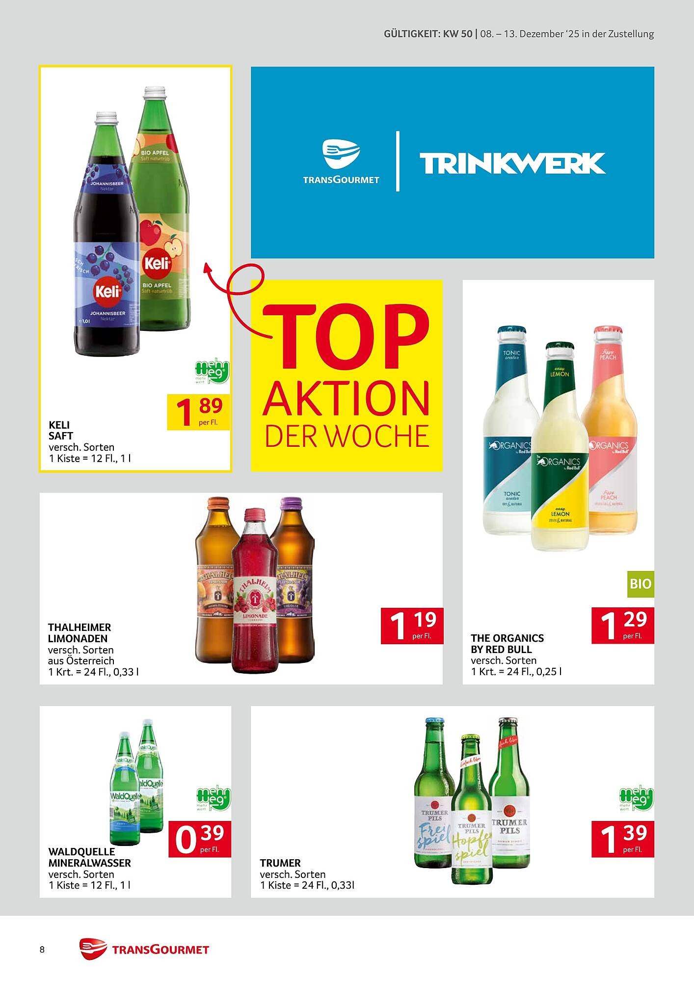 Transgourmet Flugblatt