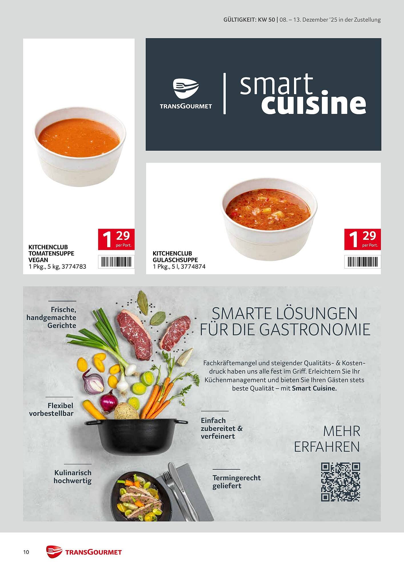 Transgourmet Flugblatt