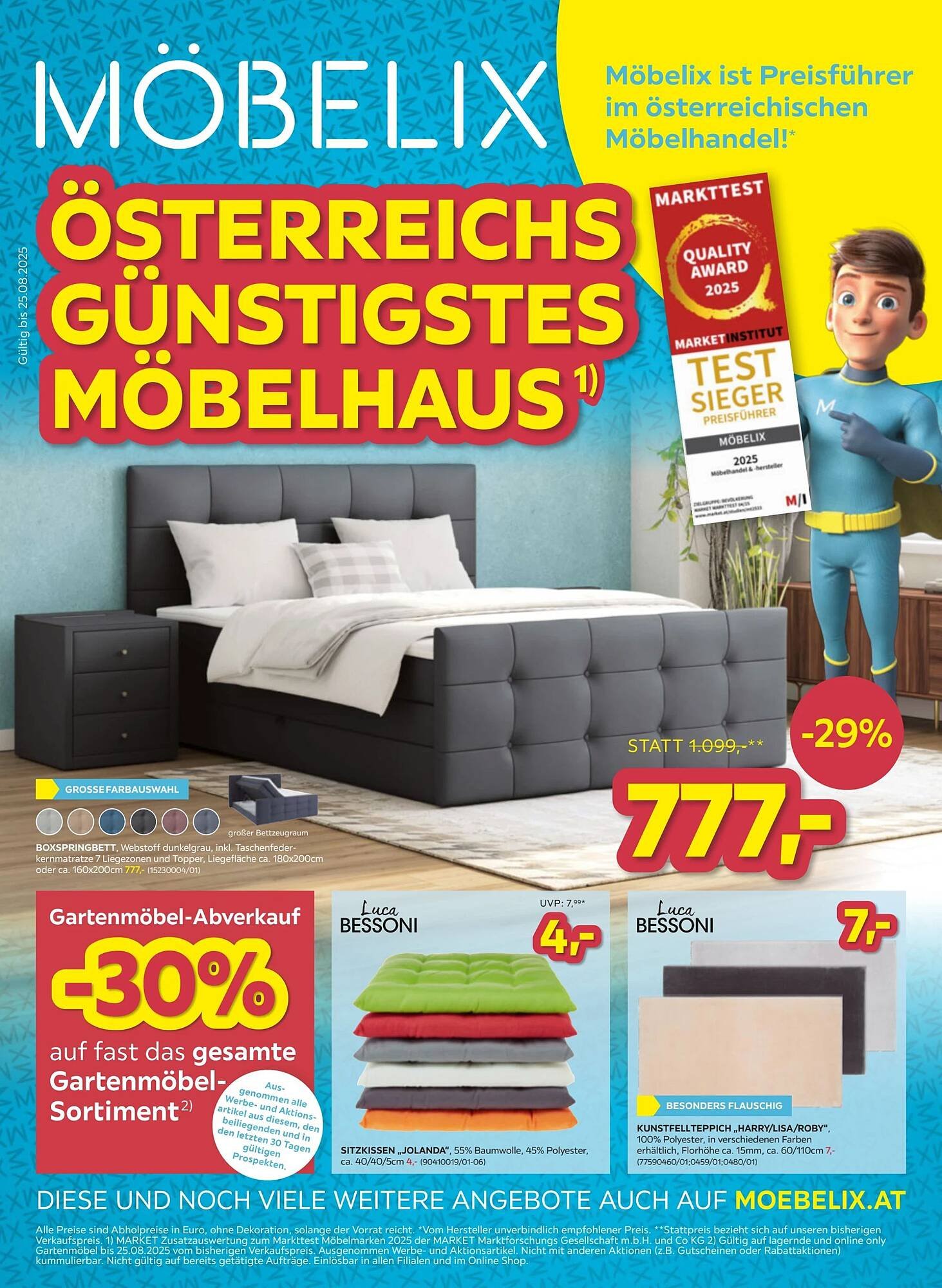 Möbelix Flugblatt (2025-08-19 - 2025-08-26) | 1