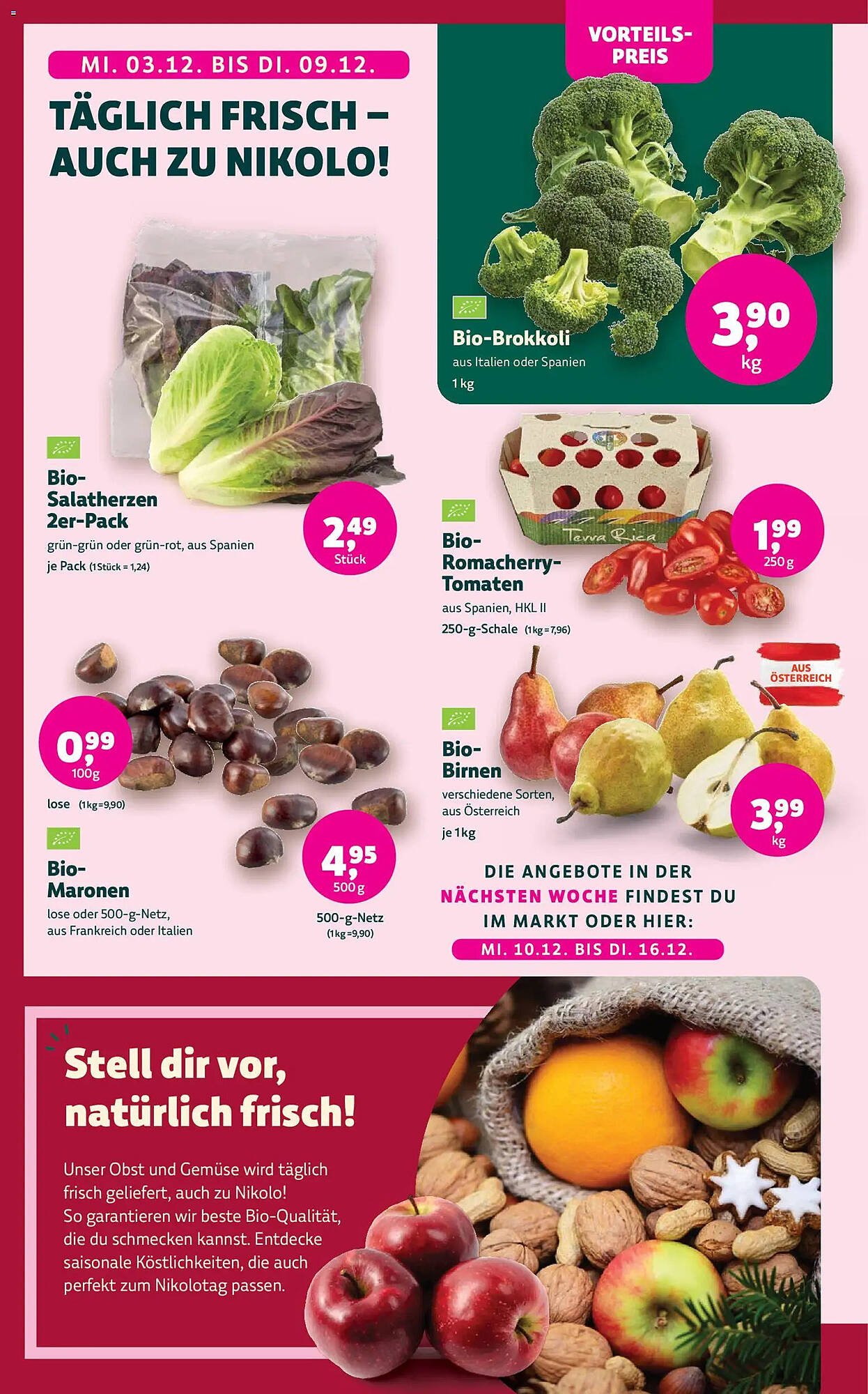 Denn&#039;s Biomarkt Flugblatt