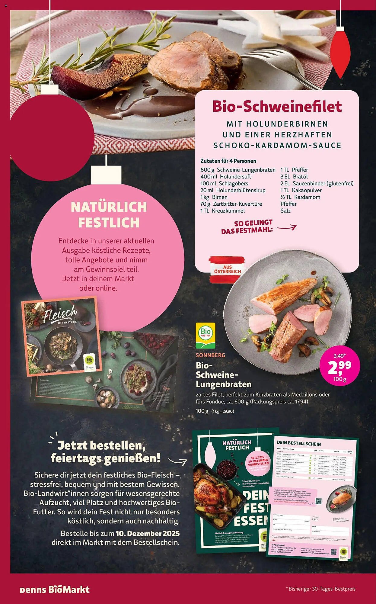 Denn&#039;s Biomarkt Flugblatt