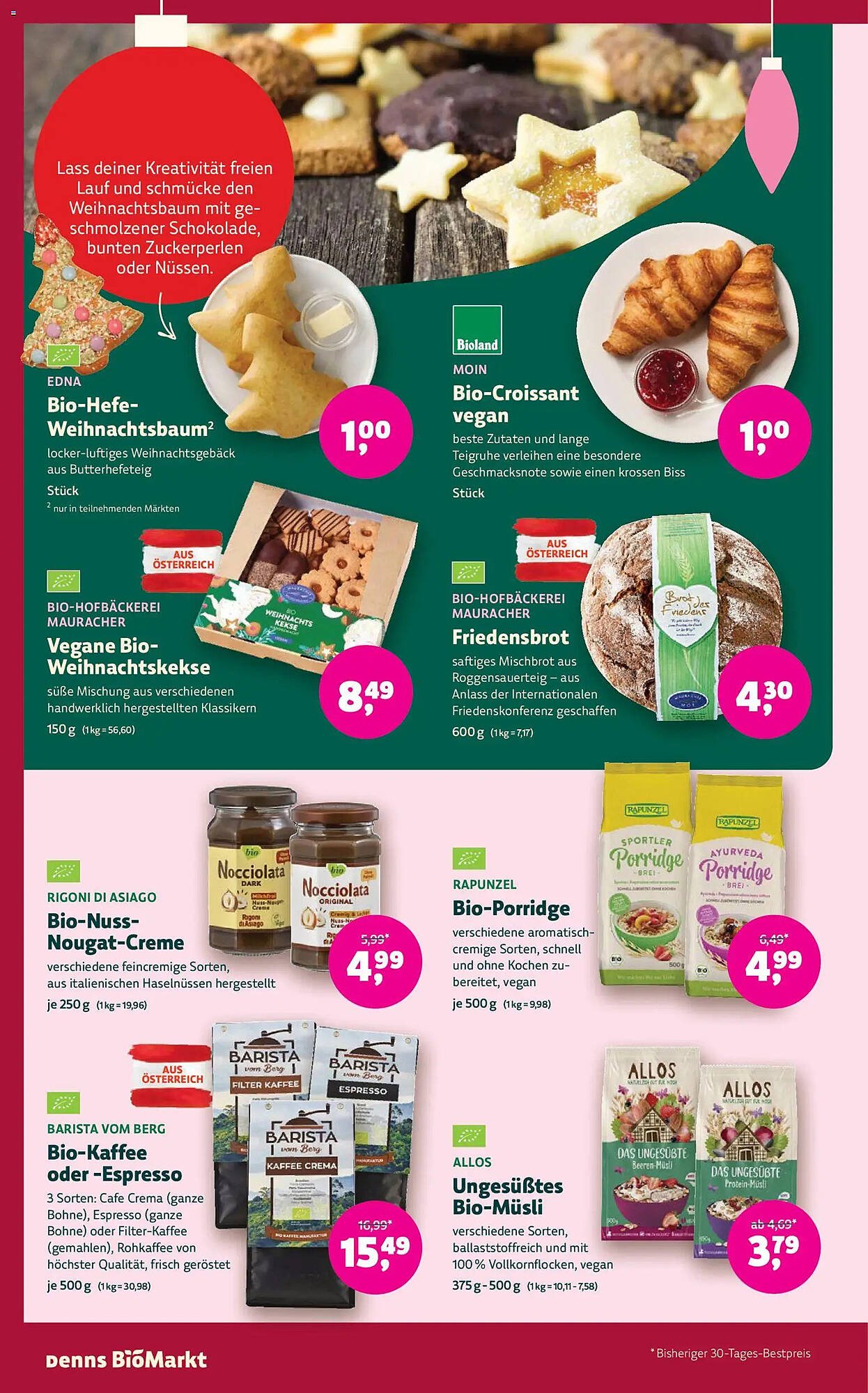 Denn&#039;s Biomarkt Flugblatt